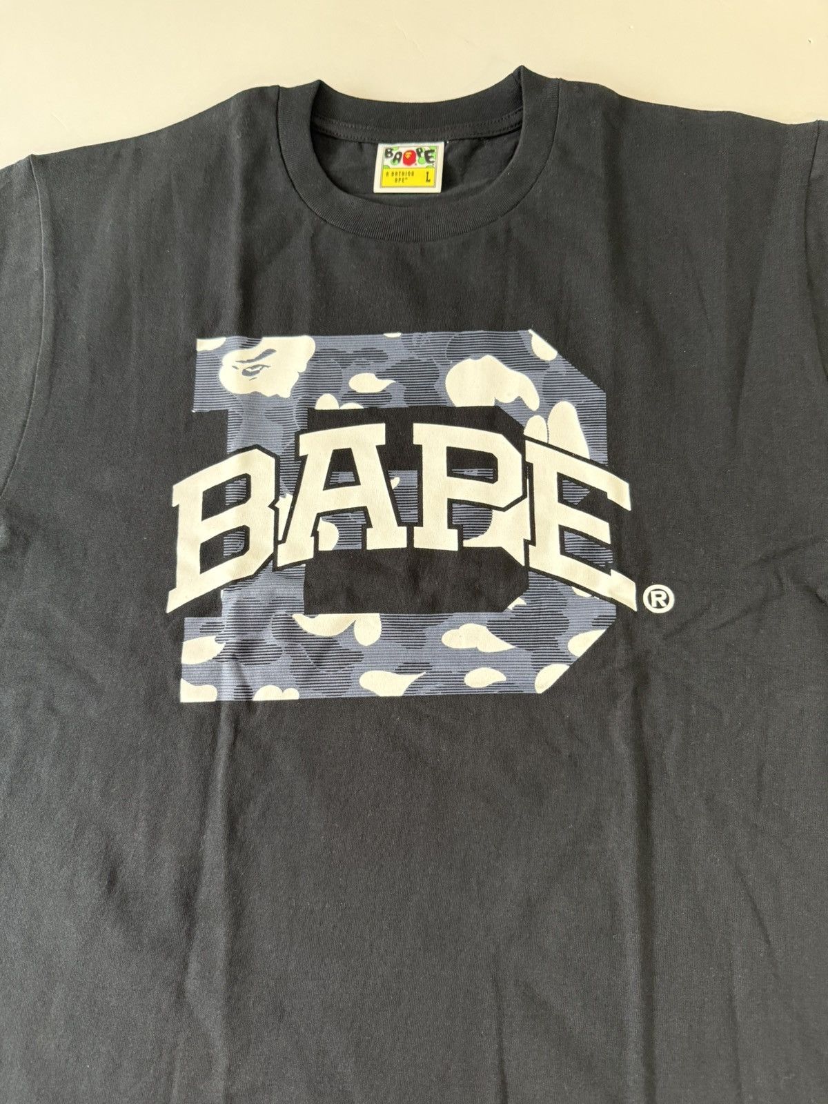 Bape Bape Logo Tshirt Size US L / EU 52-54 / 3 - 2 Thumbnail