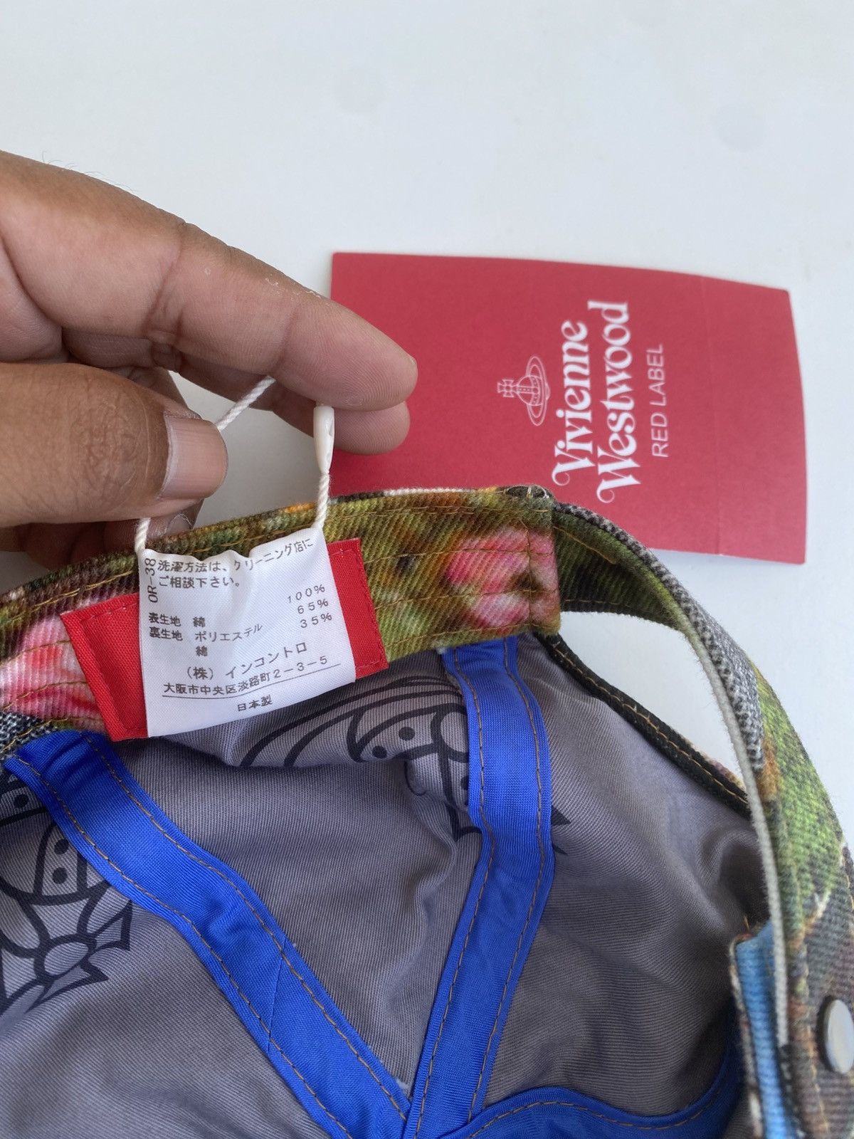 Vivienne Westwood Rare Vivienne Westwood Crazy Design All Over Print Hat Size ONE SIZE - 18 Thumbnail