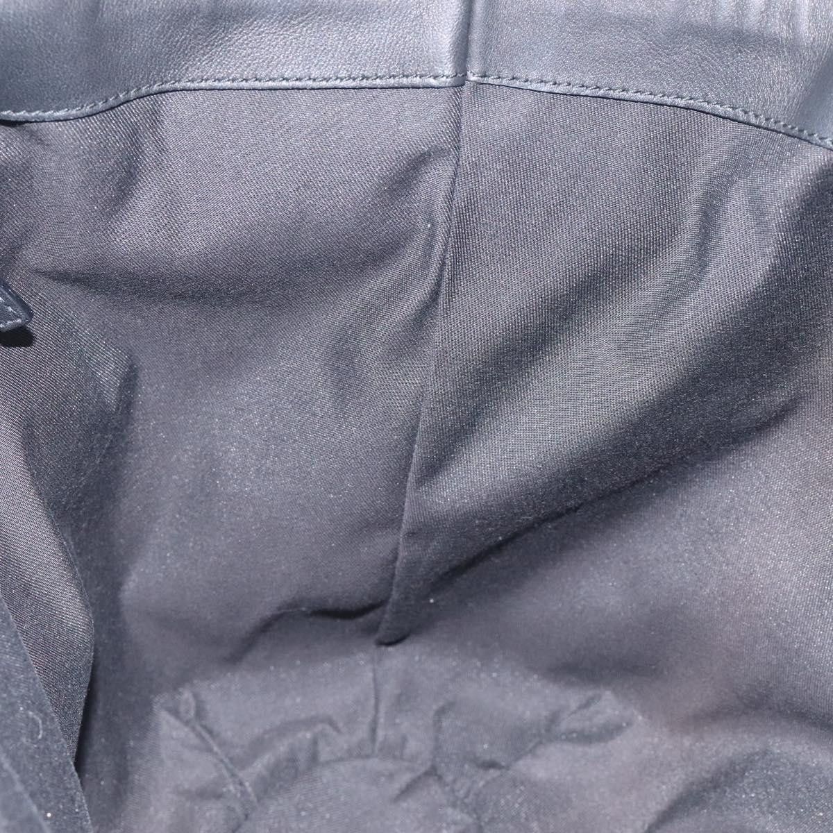 GUCCI GG Canvas Tote Bag Black Gold