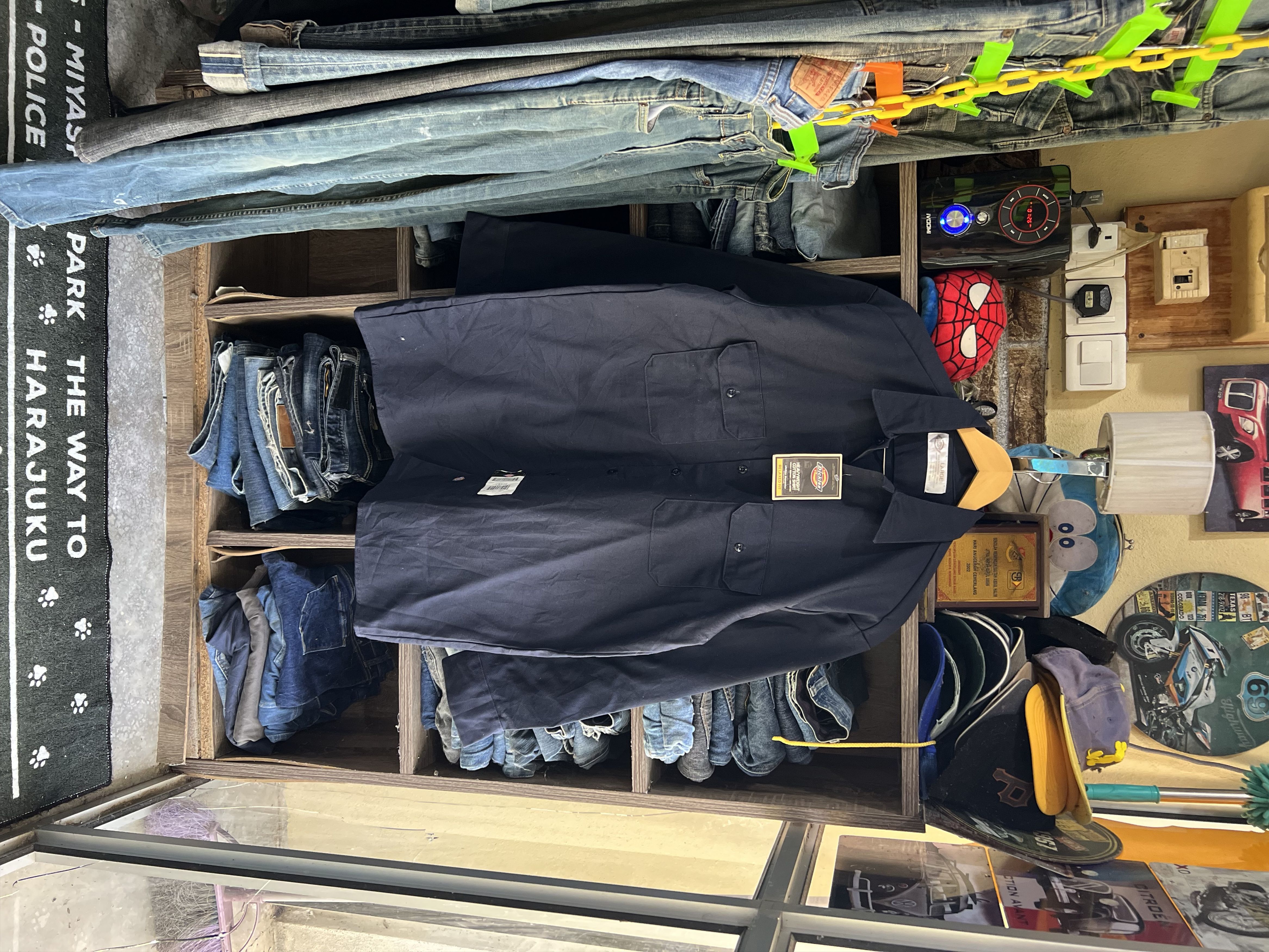 Dickies 🔥Vintage Deadstock Dickies Overshirts Size US L / EU 52-54 / 3 - 12 Thumbnail