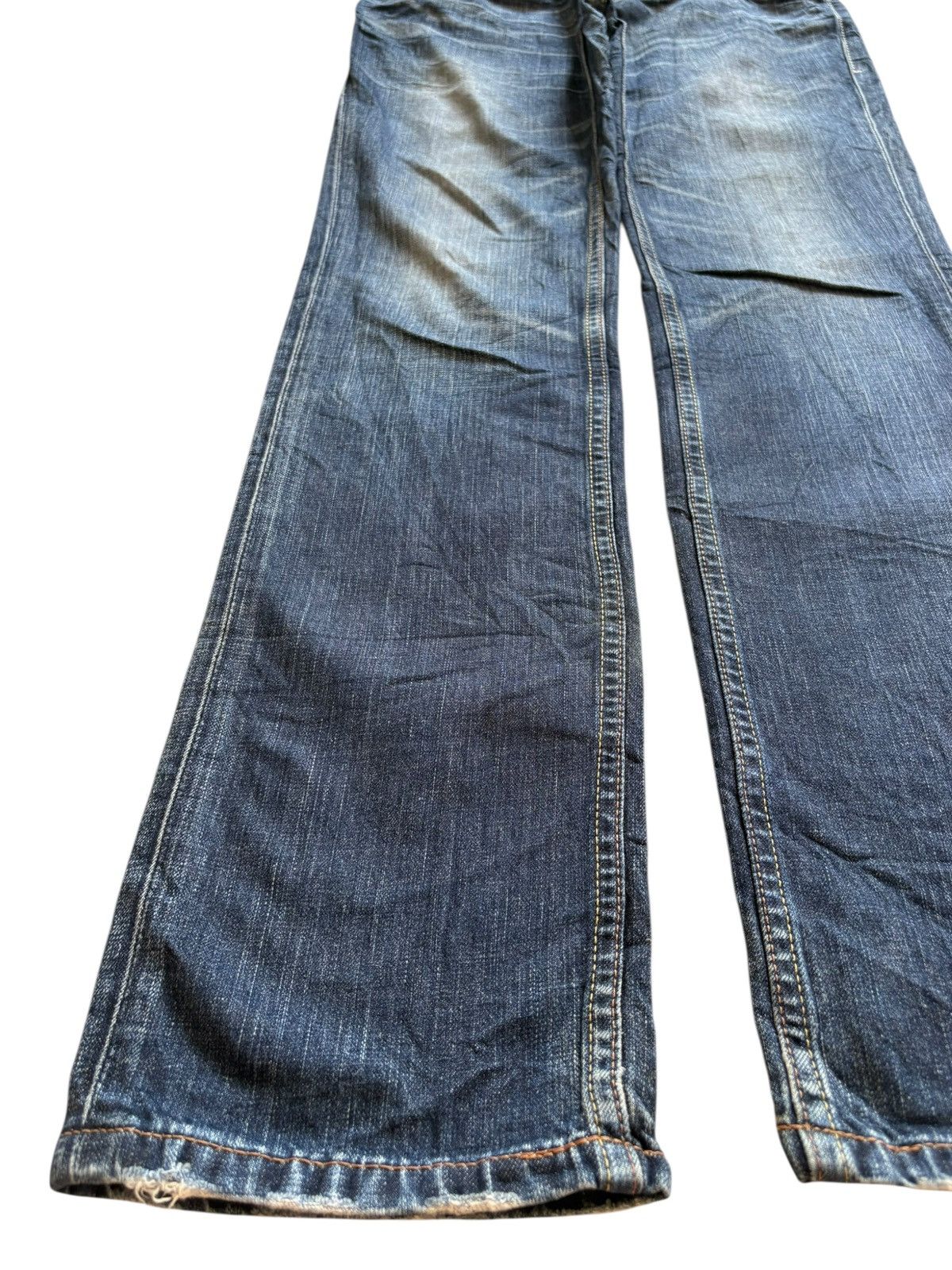 Levi's Vintage 90s Levis 511 Slim Buckle Back Distressed Jeans Size US 30 / EU 46 - 6 Thumbnail