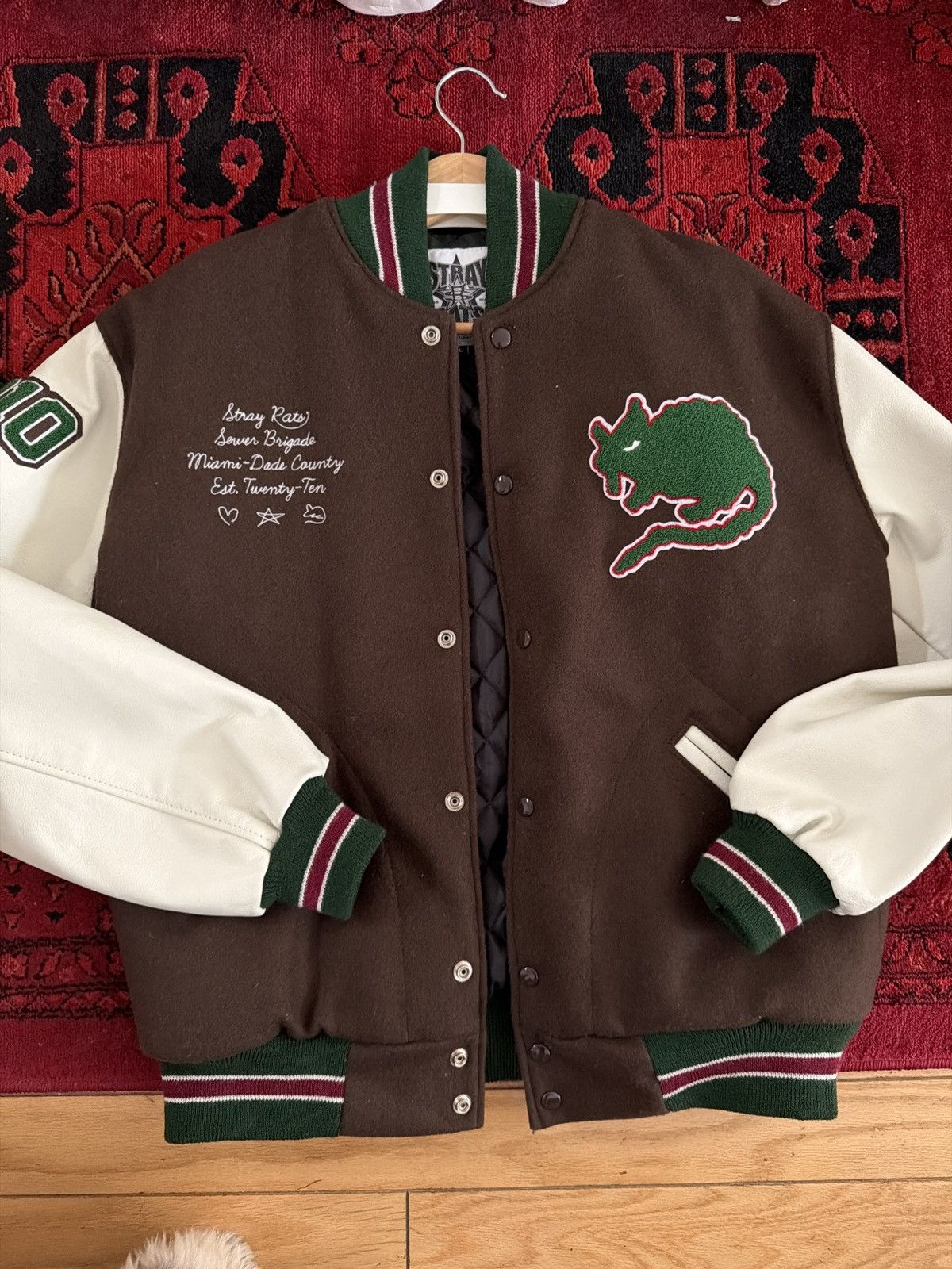 Stray Rats Stray Rats 10 Year Varsity Jacket size L Size US L / EU 52-54 / 3 - 1 Thumbnail