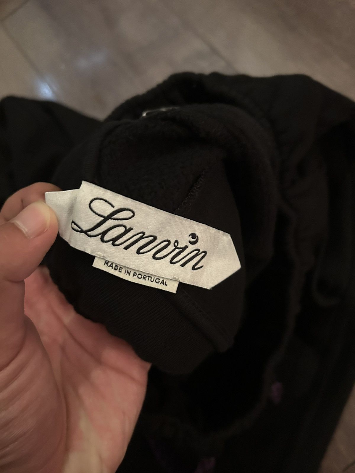 Future × Lanvin Rare Lanvin X Future black sweat pants Size US 34 / EU 50 - 4 Thumbnail