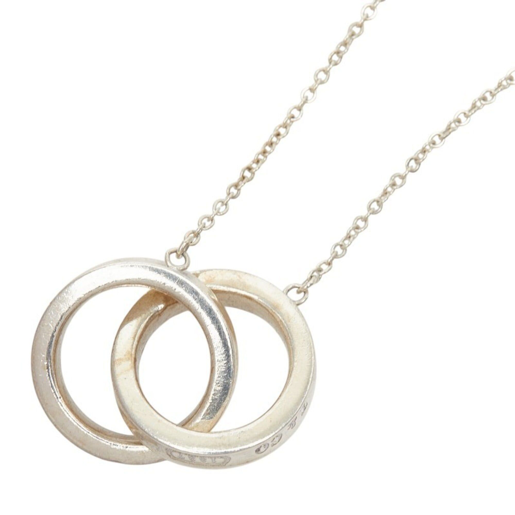 Tiffany & Co. Tiffany & Co. 1837 Interlocking Circle Necklace, SV925 Silver, Women's. Size ONE SIZE - 1 Thumbnail