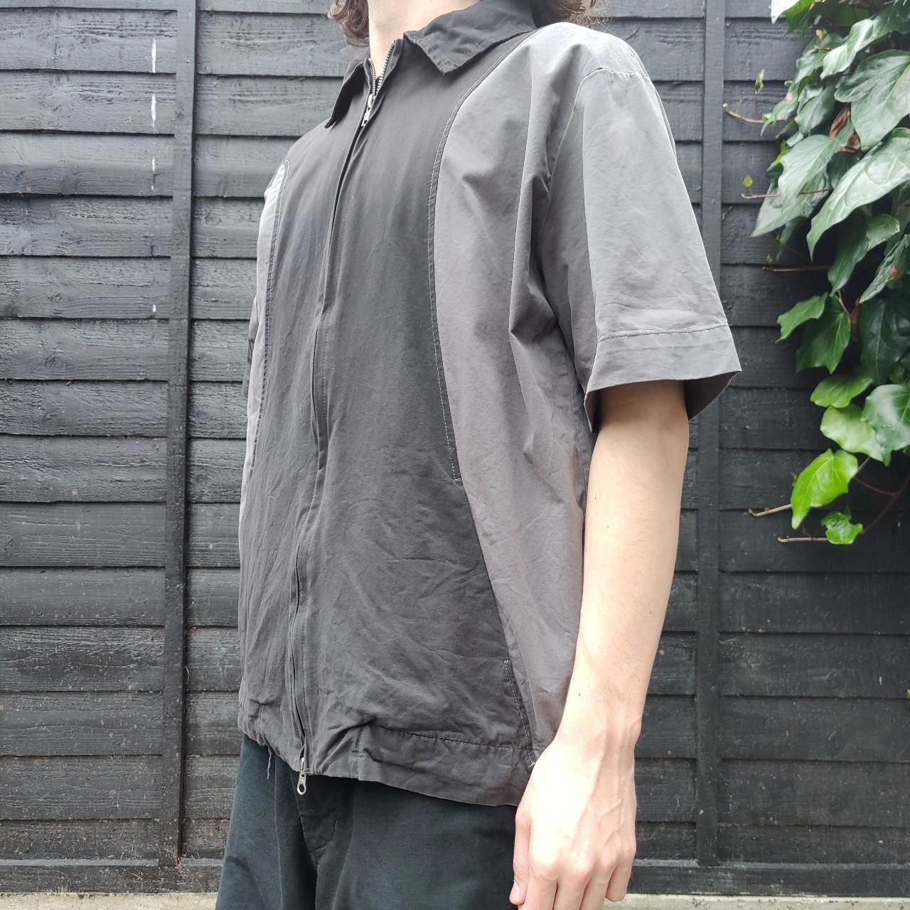 Other Grey Panelled Boxy Zip Shirt Size US S / EU 44-46 / 1 - 2 Thumbnail