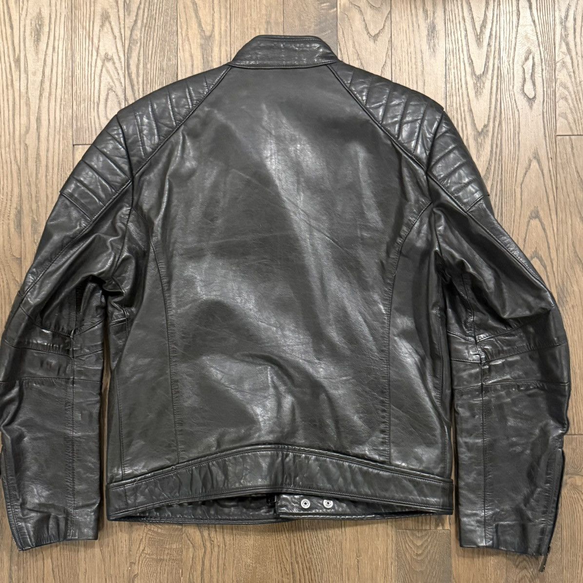 Belstaff Belstaff made in Italy 2015 leather biker jacket Size US L / EU 52-54 / 3 - 2 Thumbnail