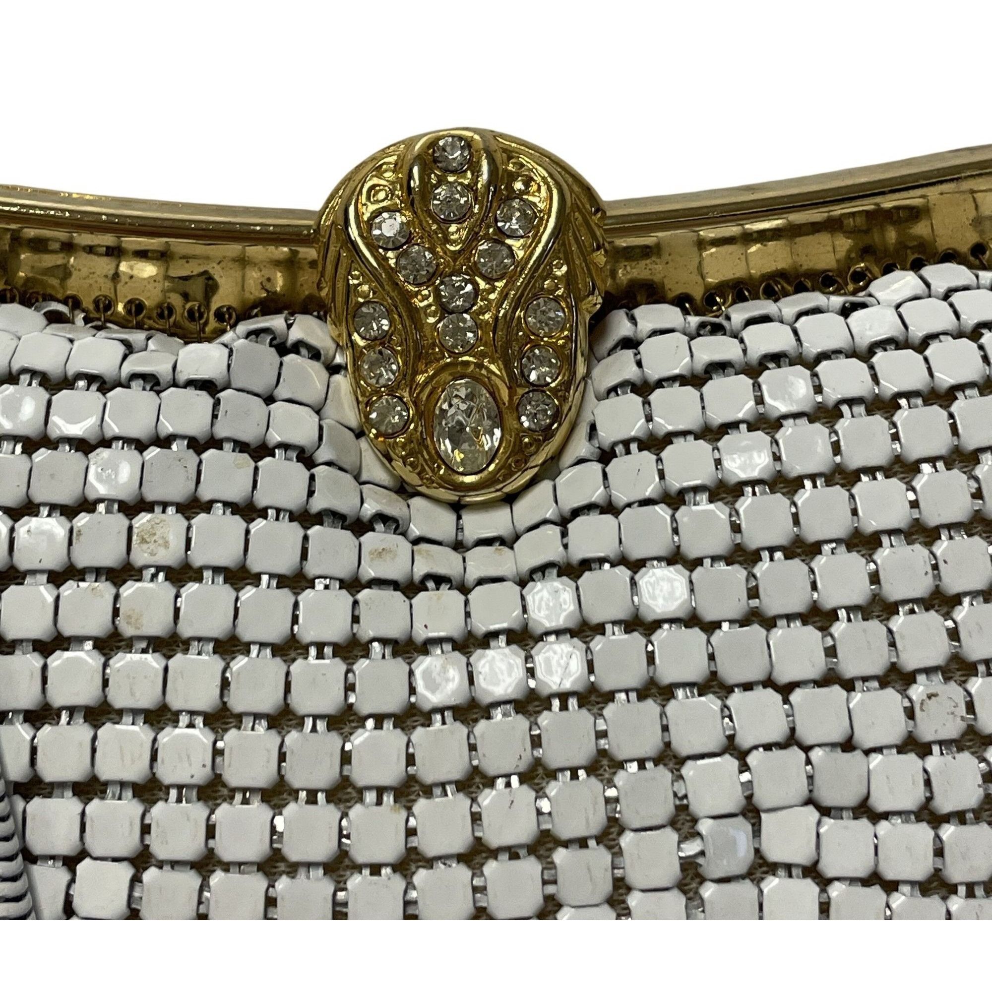 Other Vtg La Regale FORMAL Bag Shoulder Chain METAL Mesh Purse Size ONE SIZE - 6 Thumbnail