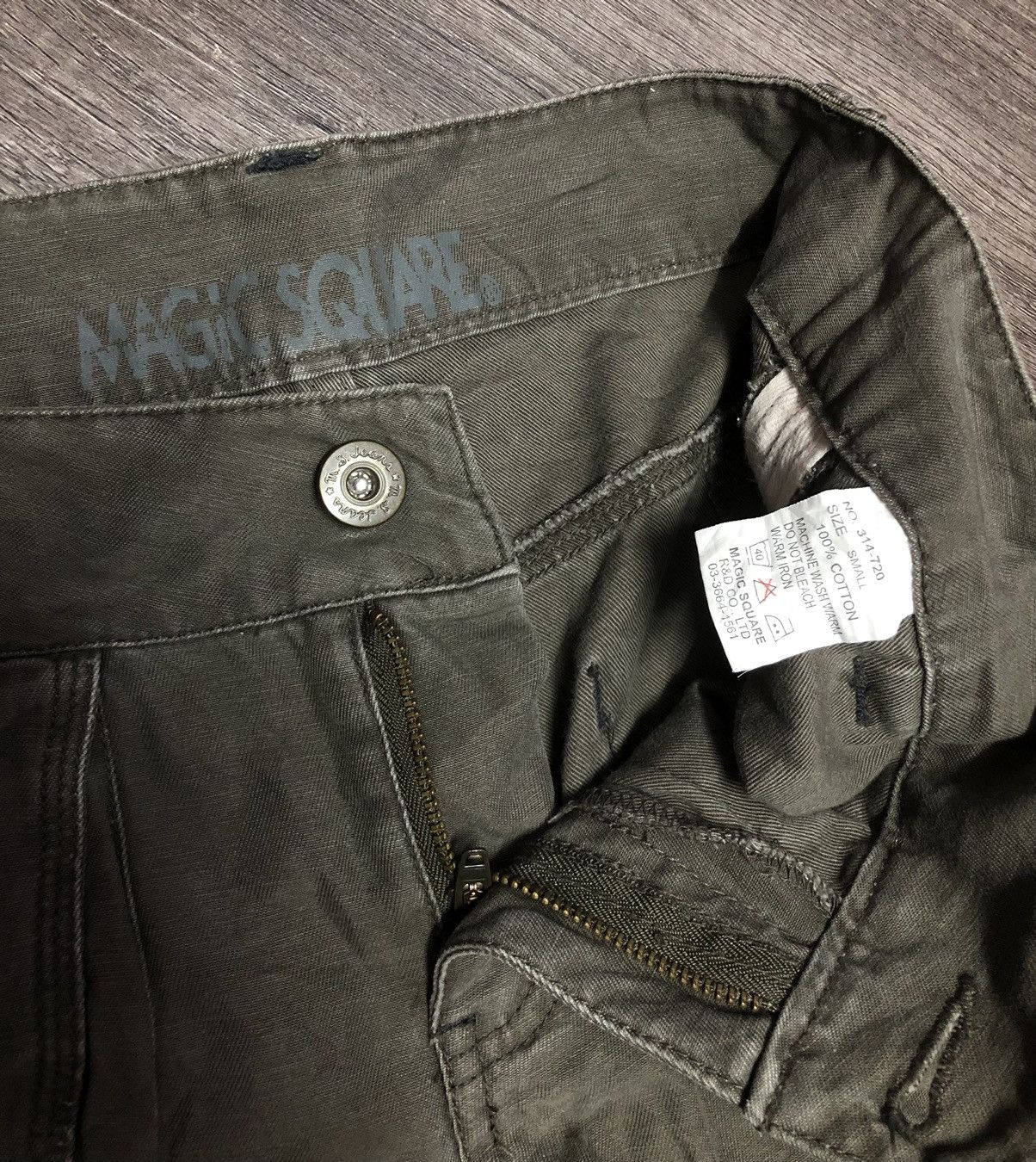 Designer × Japanese Brand Vintage Magic Square Cargo Pant Multi Pocket Size US 29 - 24 Thumbnail
