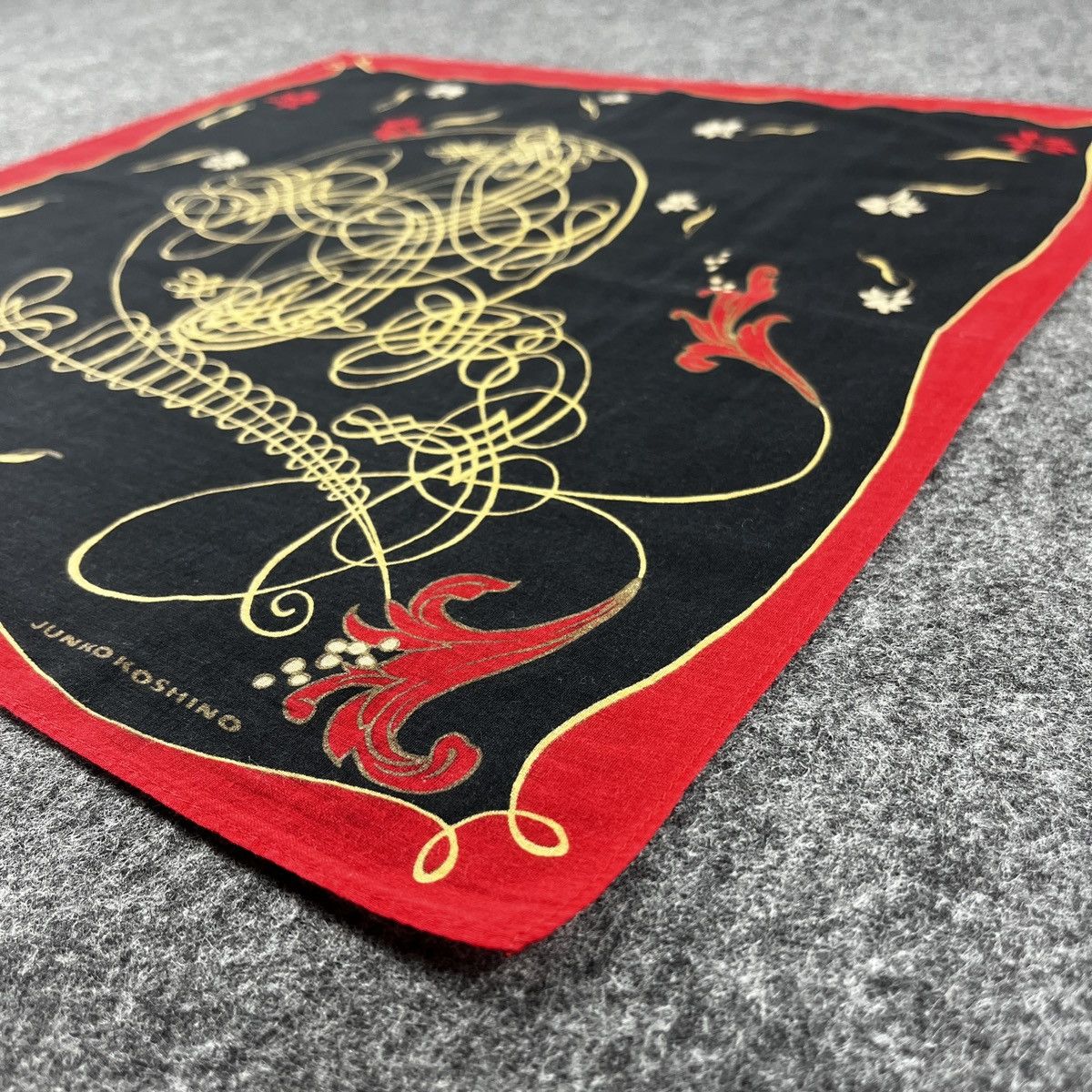 Japanese Brand × Vintage Junko Koshino Handkerchief / Bandana / Neckerchief B344 Size ONE SIZE - 4 Thumbnail