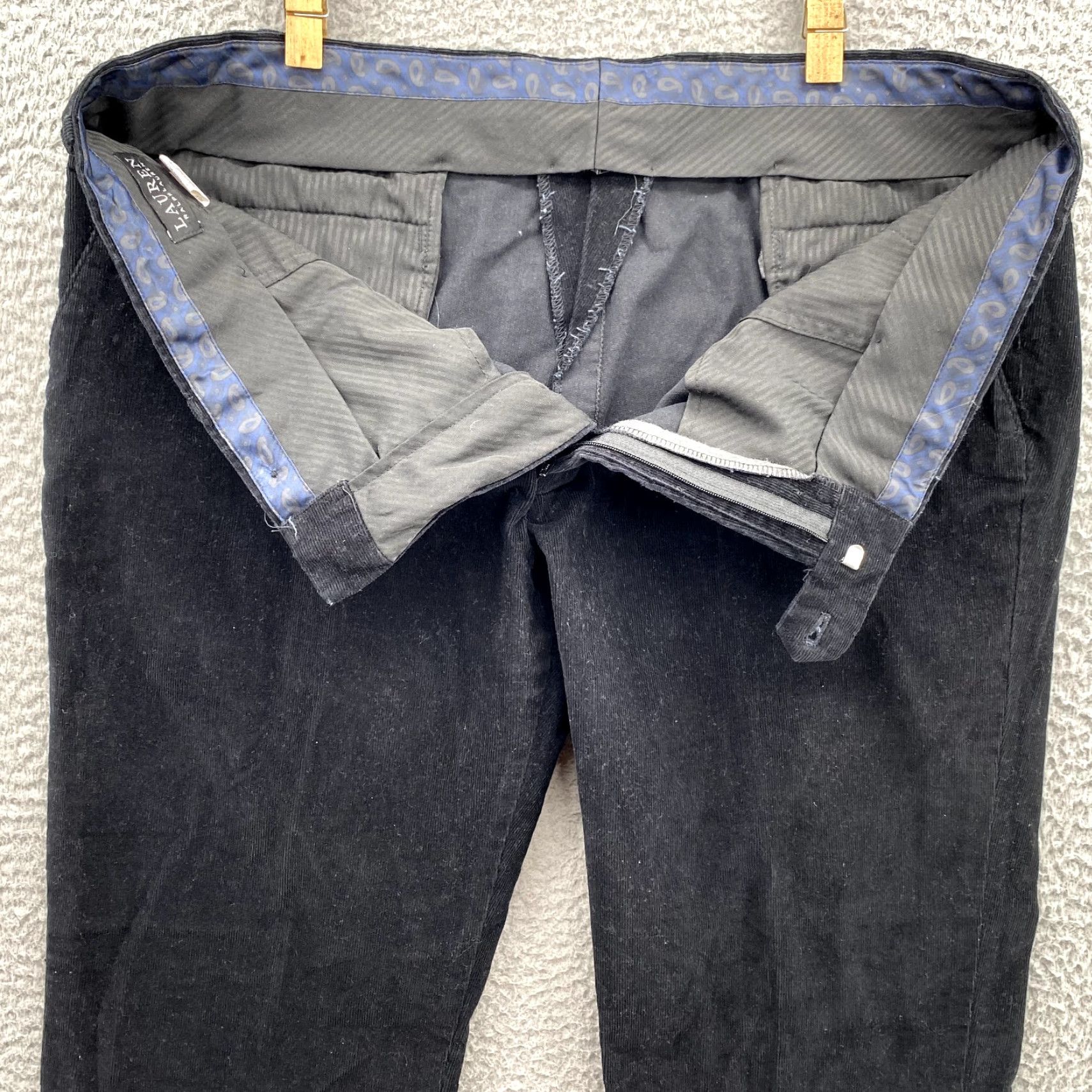 Ralph Lauren Lauren Ralph Lauren Pants Adult TAG 40x30 ACTUAL 38x28 Black Corduroy Chino Mens Size US 40 / EU 56 - 6 Thumbnail