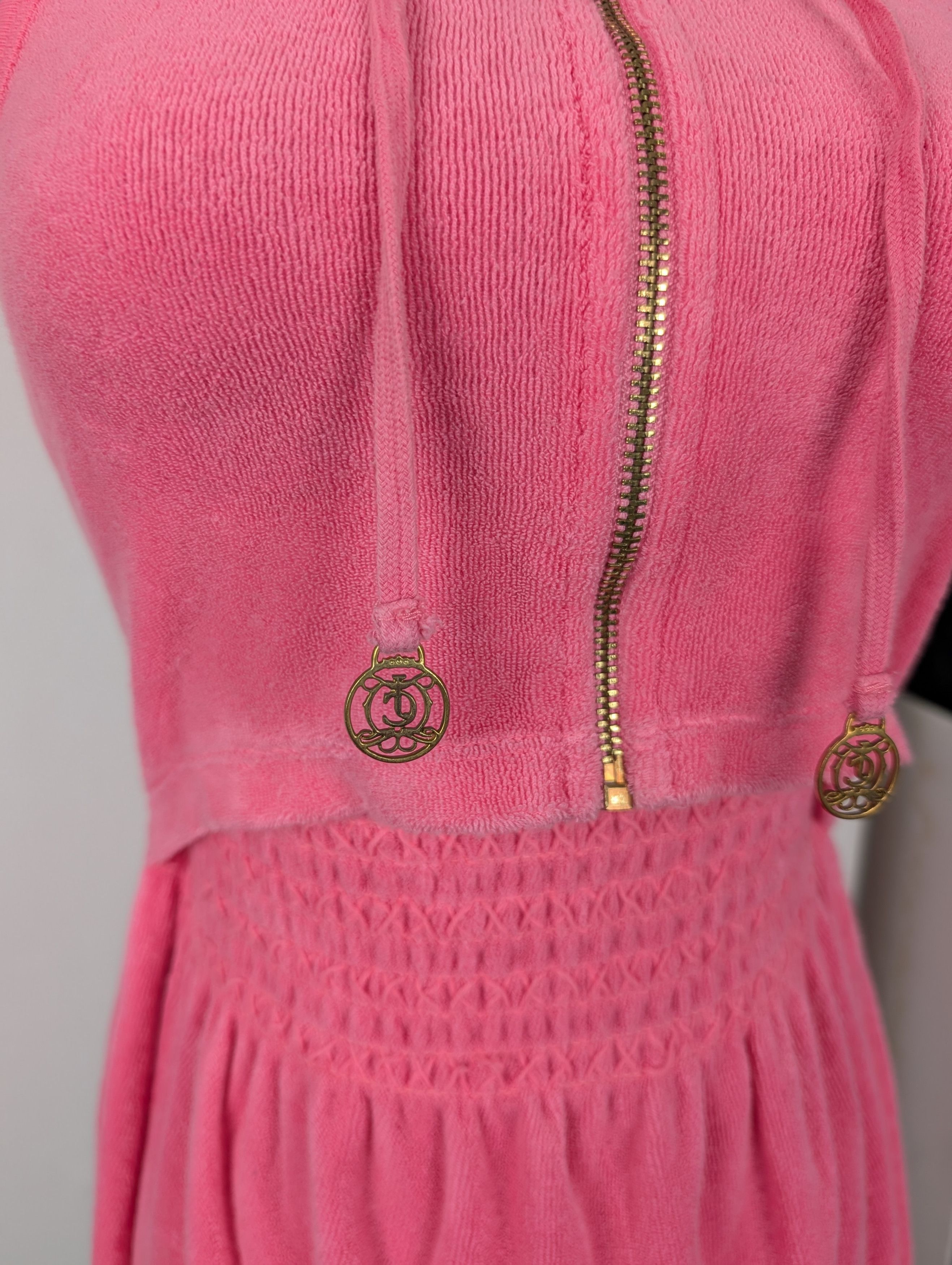 Juicy Couture Juicy Couture Pink Sleeveless Towel Sundress Size S / US 4 / IT 40 - 3 Thumbnail