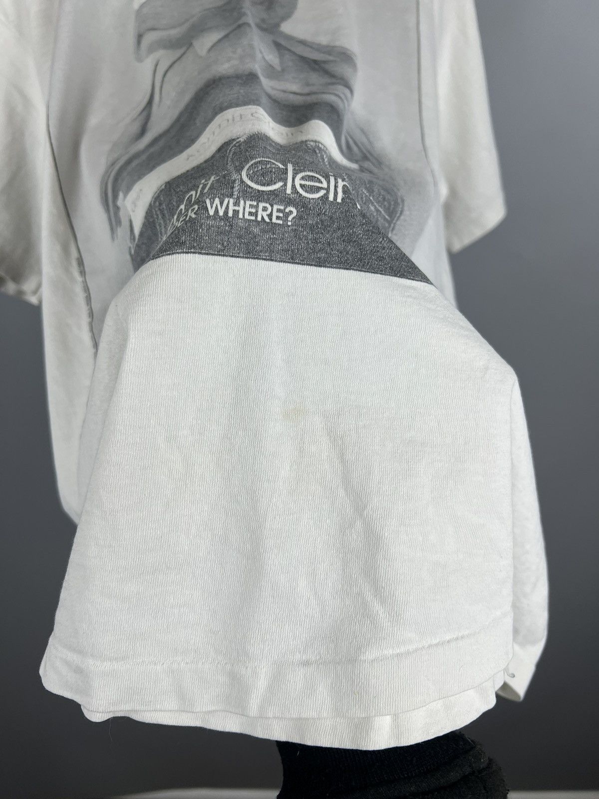 Changes XL Vintage 90s White Kermit Clein Under Where Frog Tee RARE Size US XL / EU 56 / 4 - 4 Thumbnail