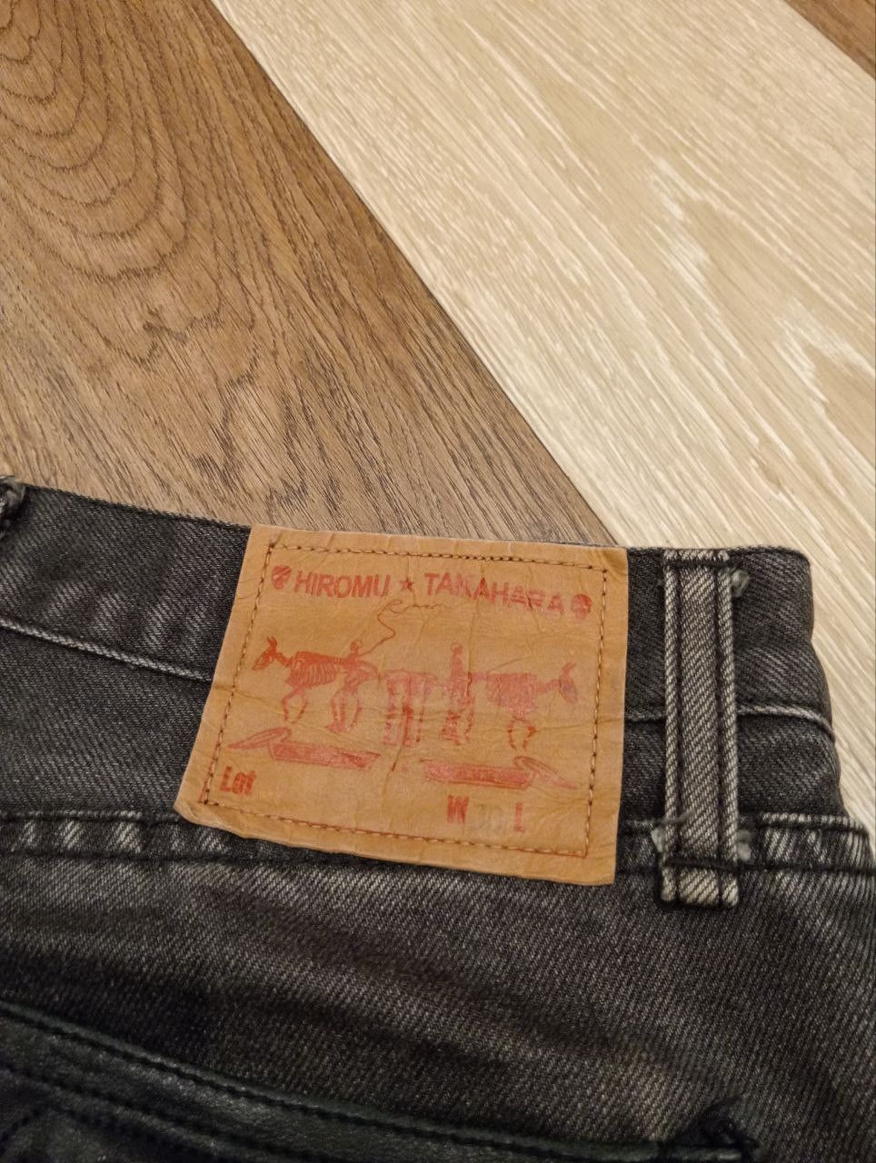 Roen ROEN X HIROMU TAKAHARA SKULLS LEATHER POCKET JEANS Size US 30 / EU 46 - 15 Thumbnail