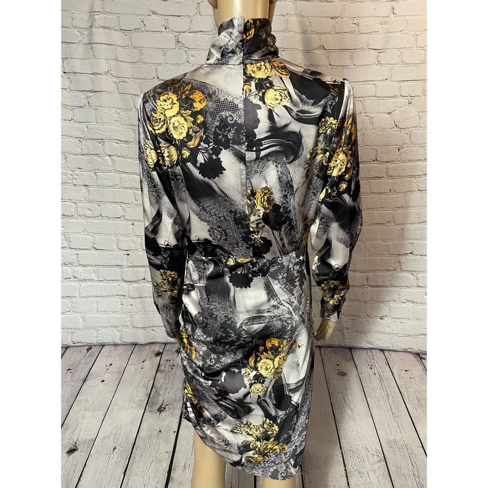 Guess NWT New $208 Marciano Aurora Printed Golden Rose Long Sleev Size M / US 6-8 / IT 42-44 - 5 Thumbnail