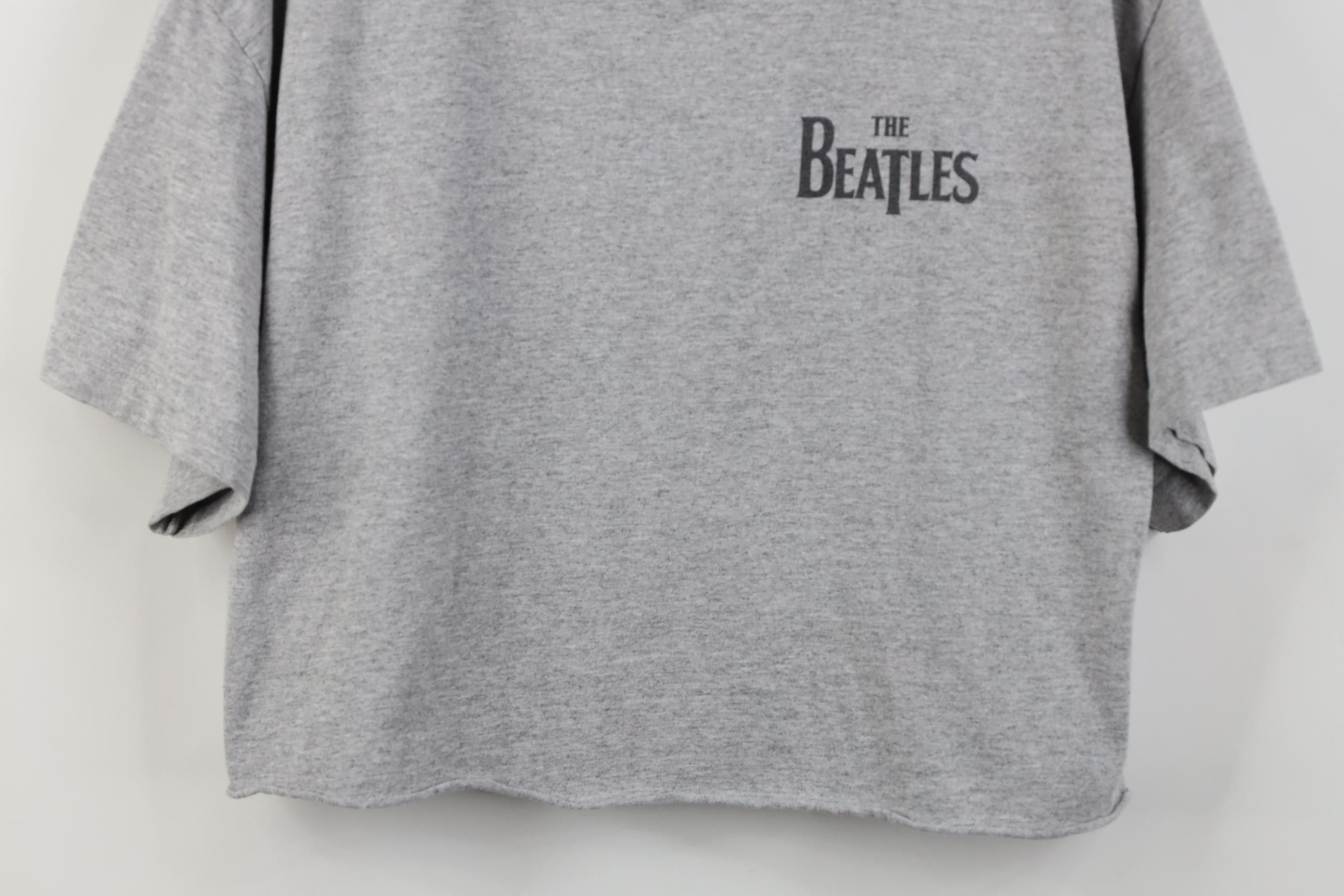 Vintage Vintage Y2K 2002 The Beatles Band T-Shirt Heather Gray Size L / US 10 / IT 46 - 3 Thumbnail