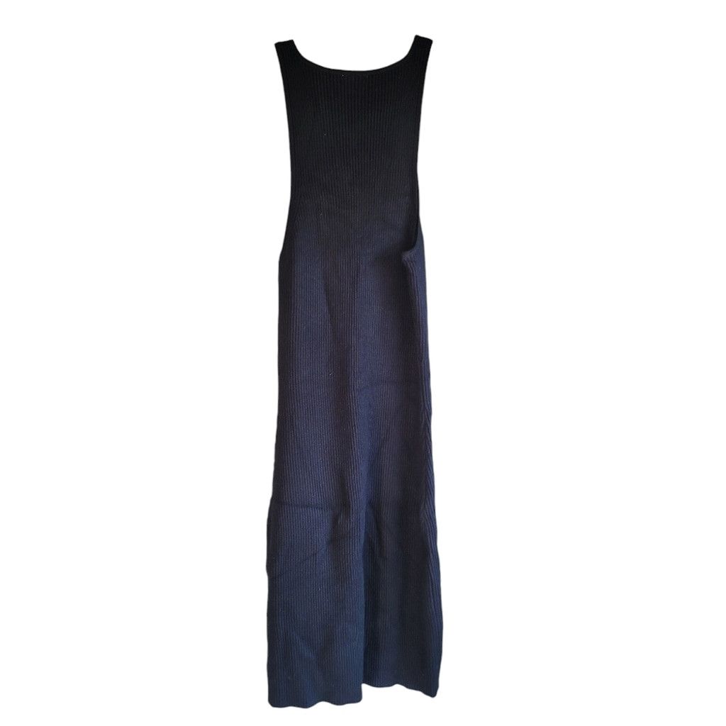 Abercrombie & Fitch EUC Abercrombie & Fitch Black Bodycon Wife Beater Knit Dress Size M / US 6-8 / IT 42-44 - 3 Thumbnail