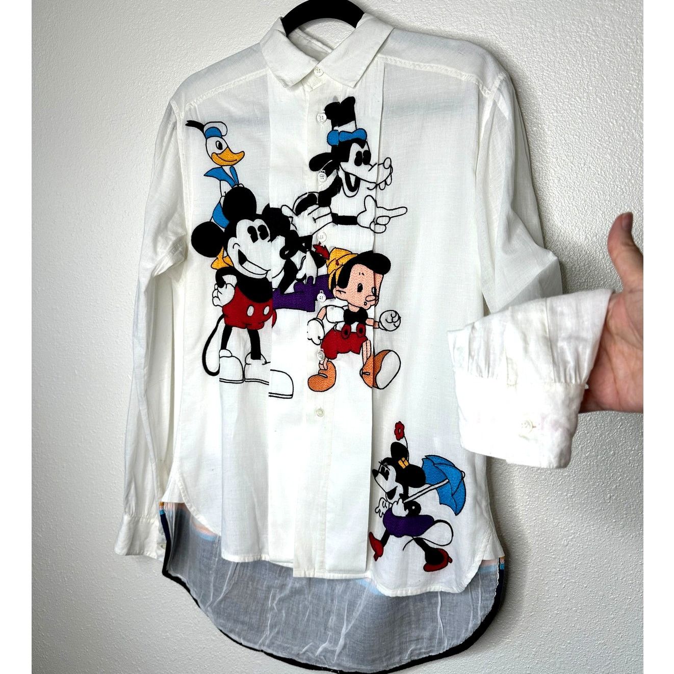 Other NWT Kilometre Paris Light Beverlywood Button Lined Shirt M Size M / US 6-8 / IT 42-44 - 3 Thumbnail
