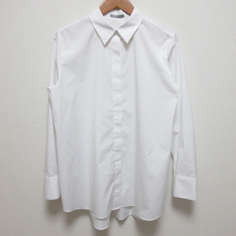 Theory theory luxe LUXE COTTON ELY SHIRT Cotton Shirt Textile Dress Shirt DUTY FREE for USA