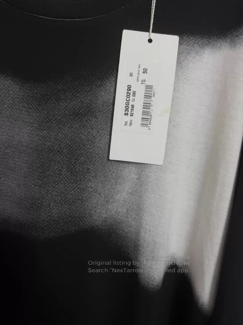 Maison Margiela Maison Margiela Black and White Gradient Fading Long Sleev Size US M / EU 48-50 / 2 - 3 Thumbnail