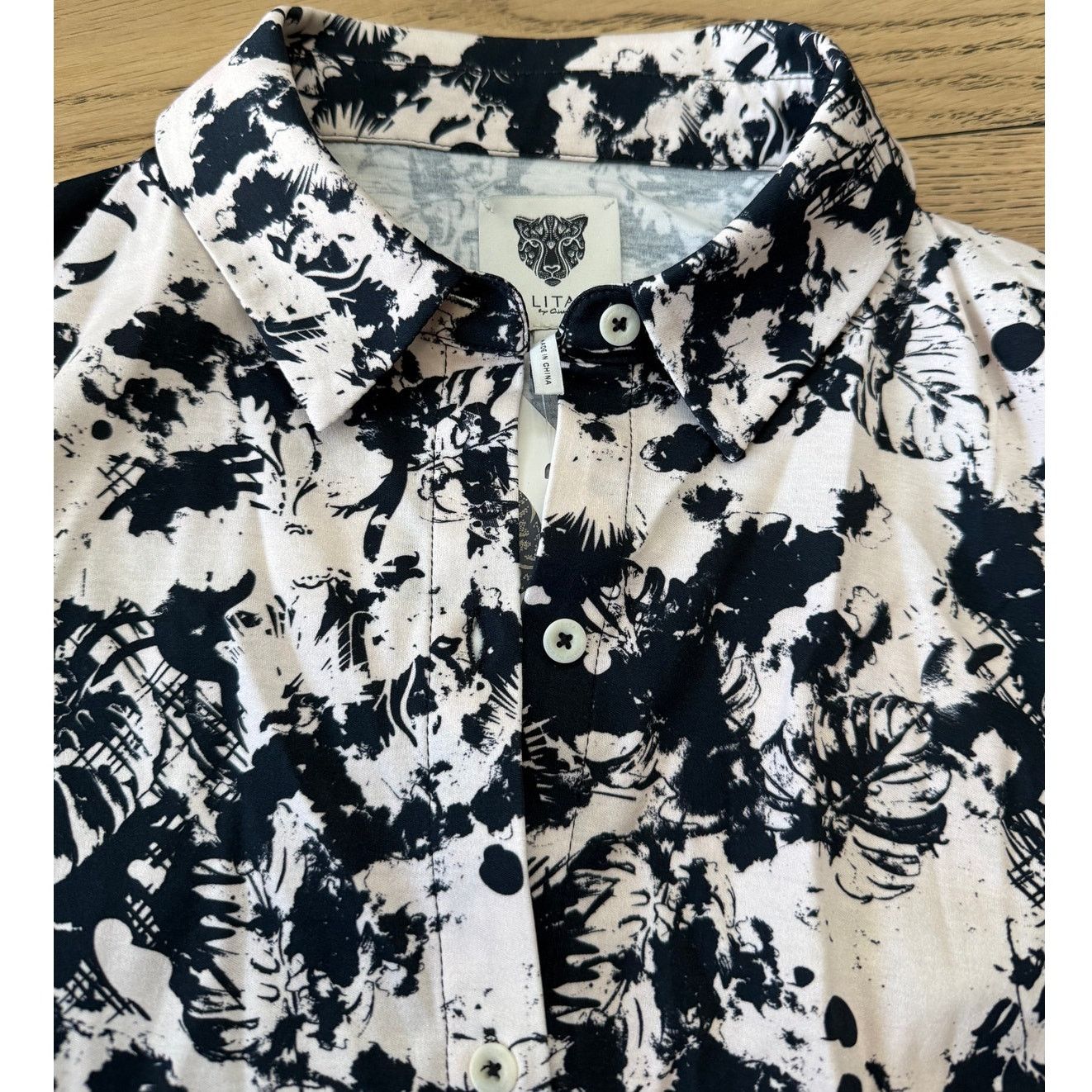REVOLVE NWT LITA by Ciara Connection Button Down Stretch Shirt Size S / US 4 / IT 40 - 7 Thumbnail