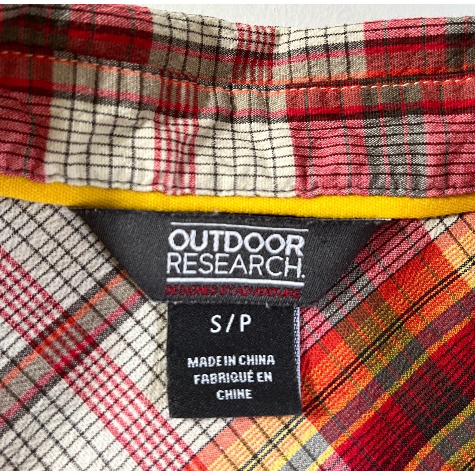 Outdoor Research Outdoor Research Women's Jolene Snap Front Shirt Plaid Red XS S Short Sleeve Short? (Original specifies Long Sleeve) Size S / US 4 / IT 40 - 6 Thumbnail
