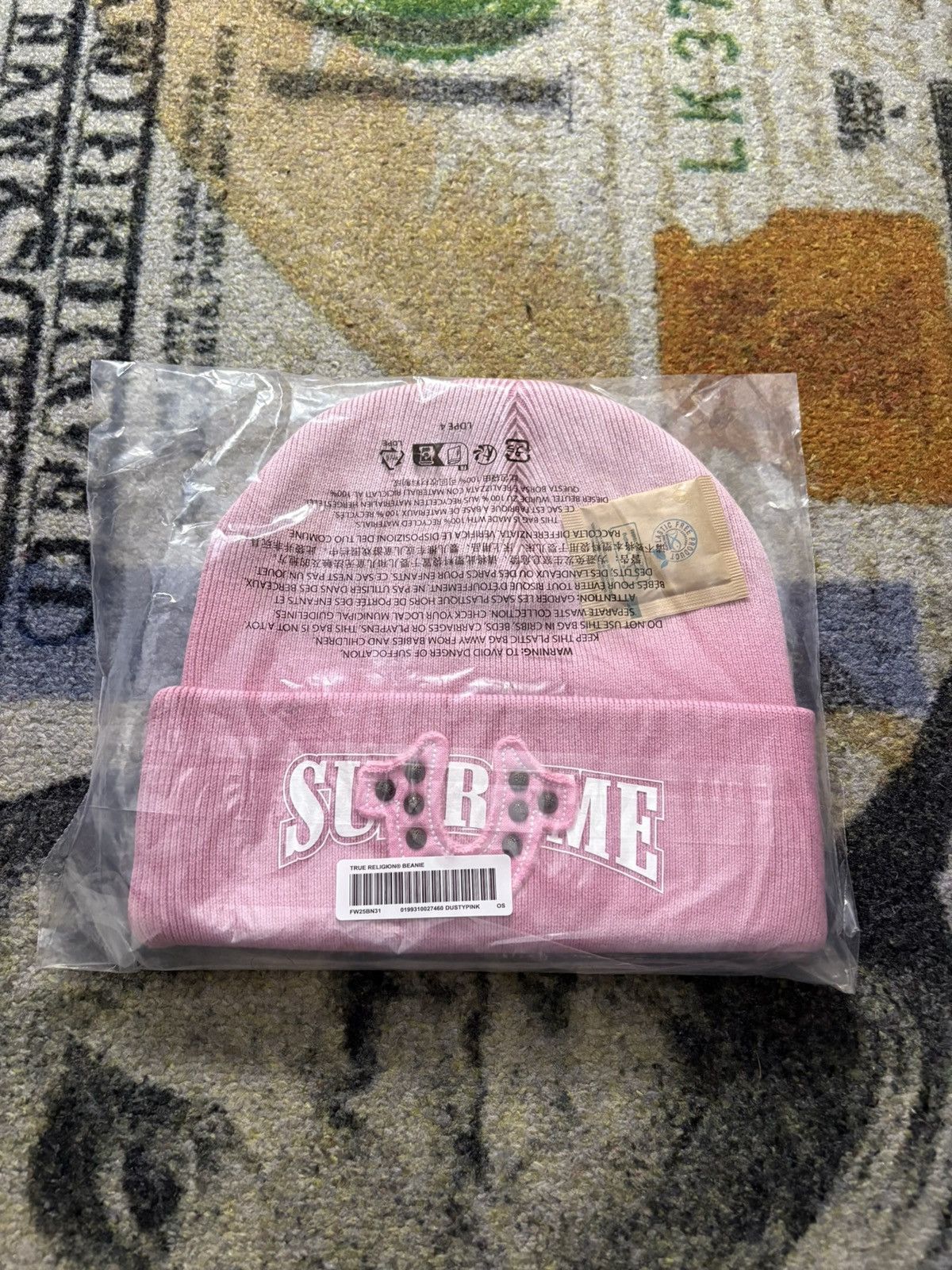 Supreme × True Religion Supreme True Religion Beanie Size ONE SIZE - 2 Thumbnail