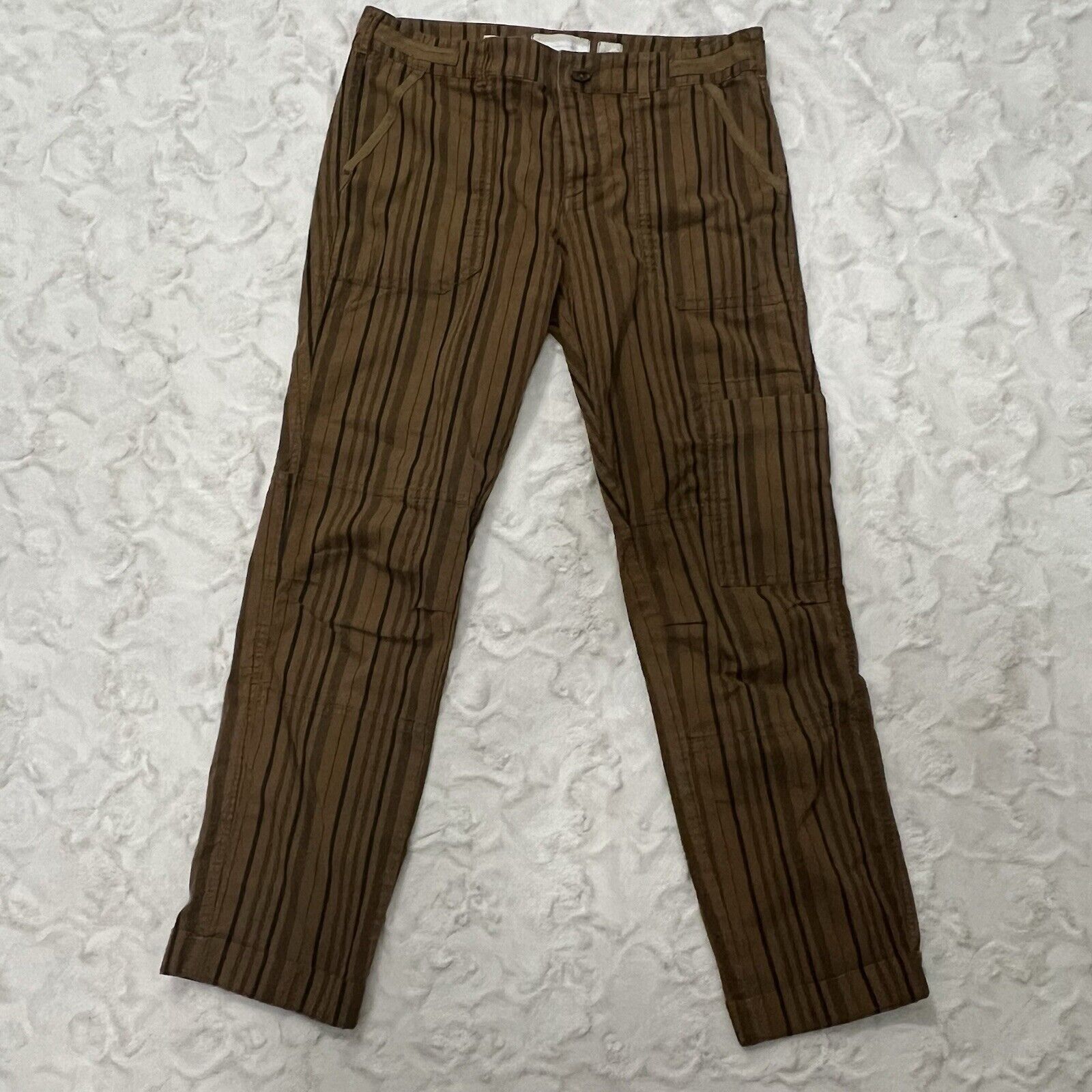 Anthropologie Hei Hei Anthropologie The Wanderer Size 28 Striped Pants Size 28" / US 6 / IT 42 - 2 Thumbnail