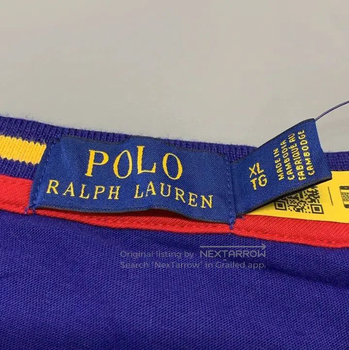 Polo Ralph Lauren Polo Ralph Lauren España Print Short Sleeve T. Size US XL / EU 56 / 4 - 4 Thumbnail