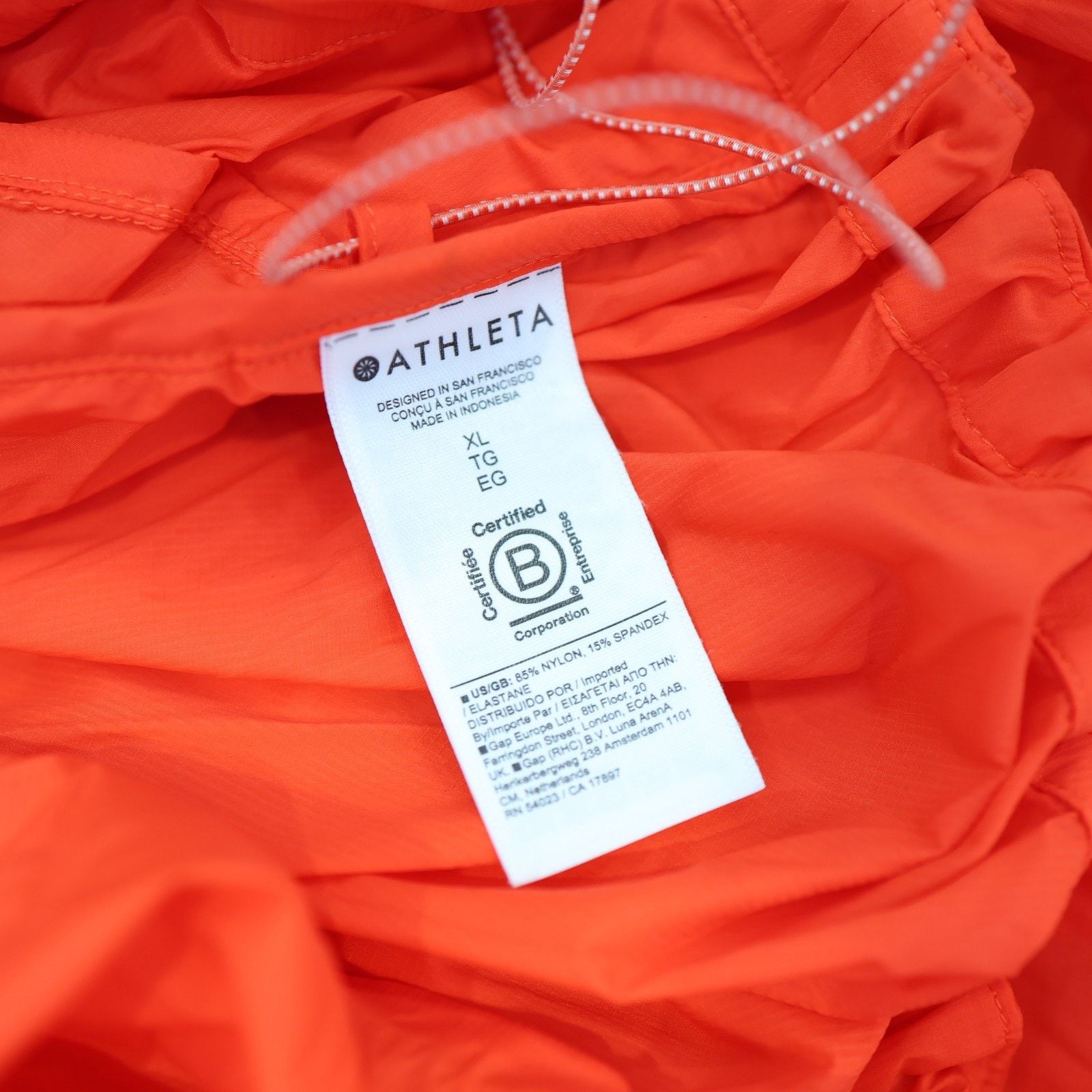 Athleta ATHLETA Orange Lightweight Expedition Jacket Size XL $129 Size XL / US 12-14 / IT 48-50 - 6 Thumbnail