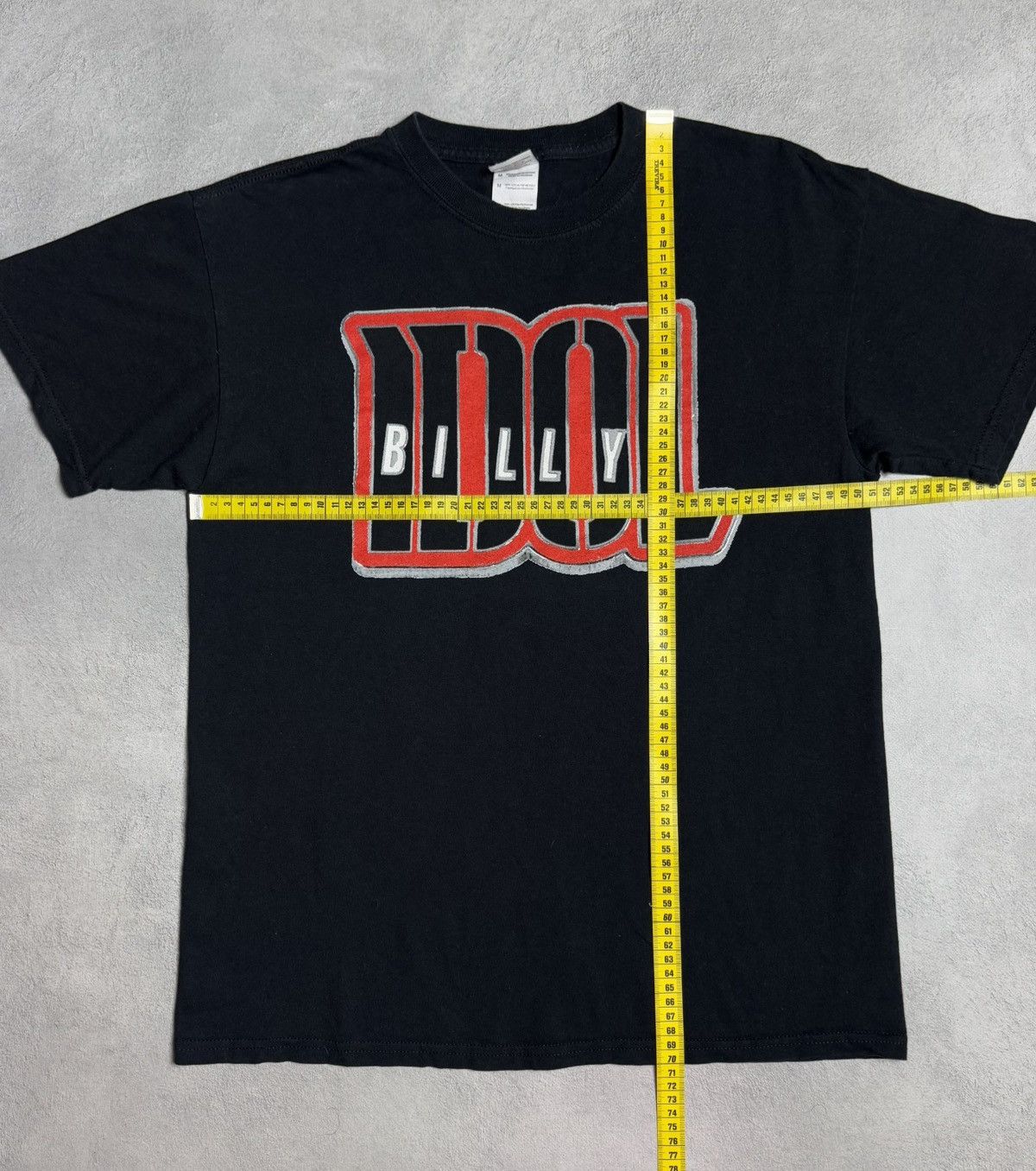 Band Tees Billy Idol 2010 Festival Band Music T-Shirt Double-Sided Size US M / EU 48-50 / 2 - 14 Thumbnail