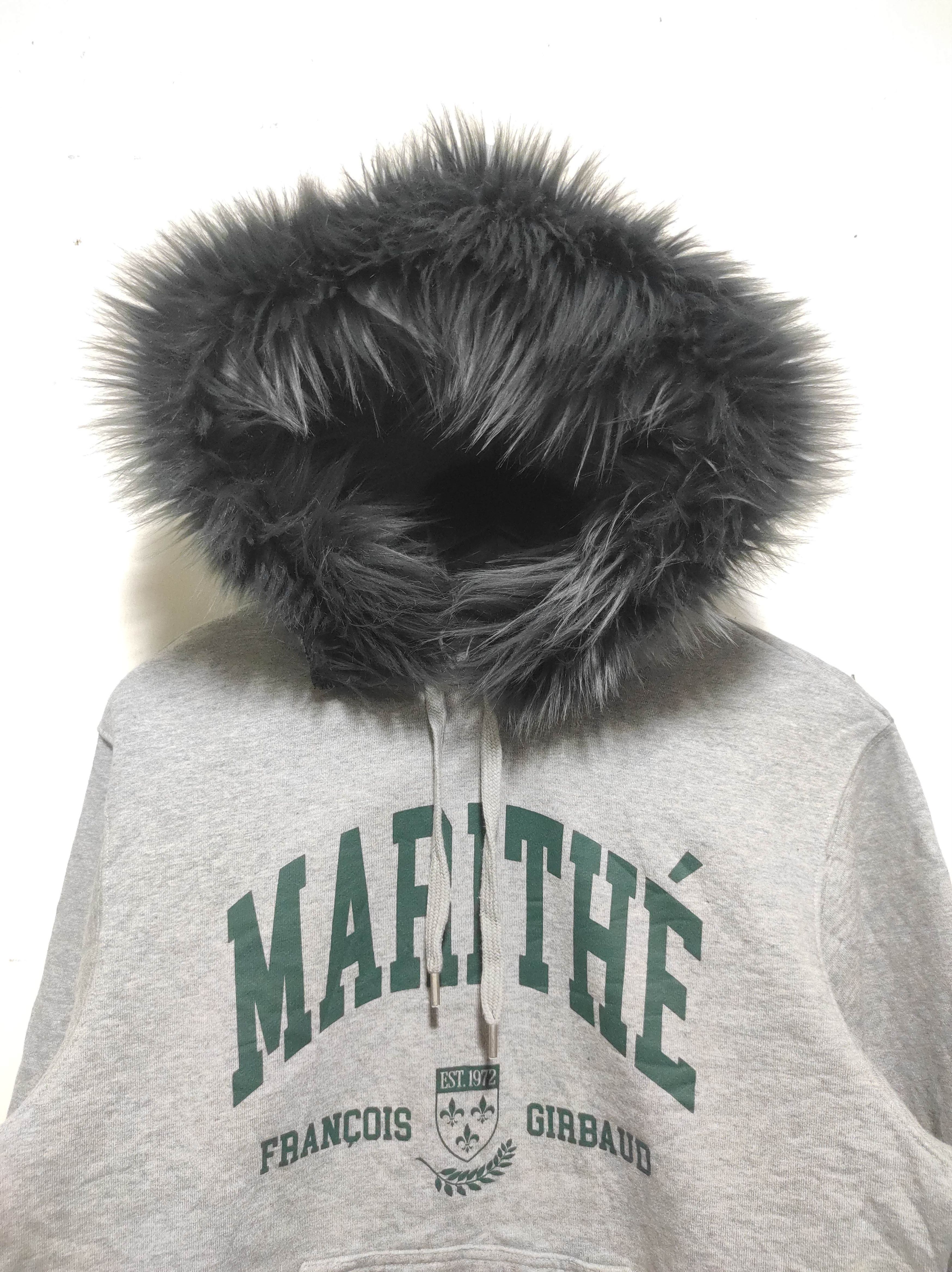 Marithe + Francois Girbaud Marithe Francois Girbaud Zip Fur Hoodie IfSixWasNine style Size US S / EU 44-46 / 1 - 4 Thumbnail