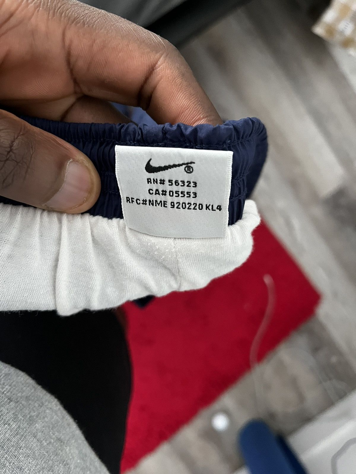 Designer × Nike × Vintage Navy Nike Trackpants Size US 36 / EU 52 - 5 Thumbnail