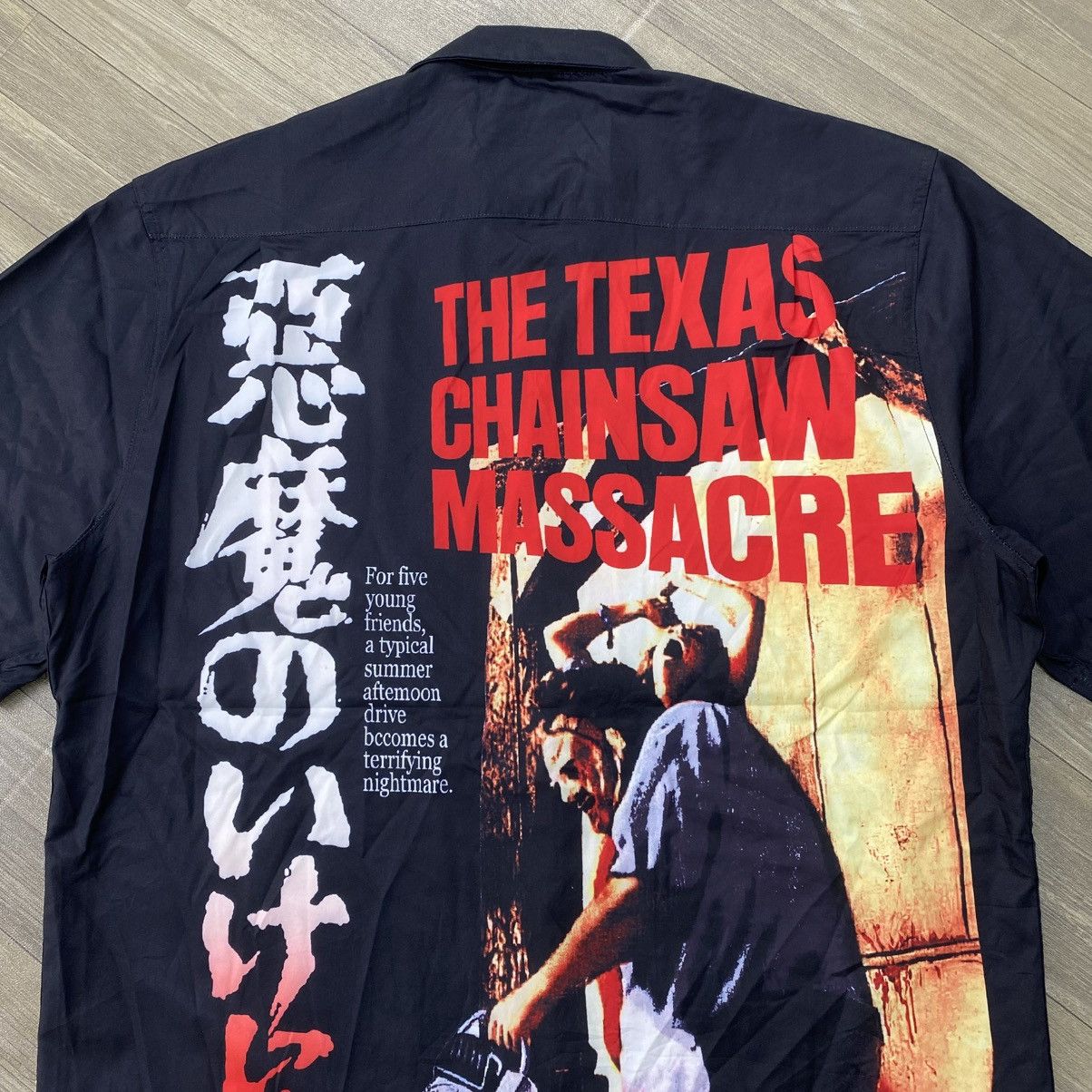 Wacko Maria Wacko Maria Black 'The Texas Chainsaw Massacre' Shirt Size US L / EU 52-54 / 3 - 13 Thumbnail