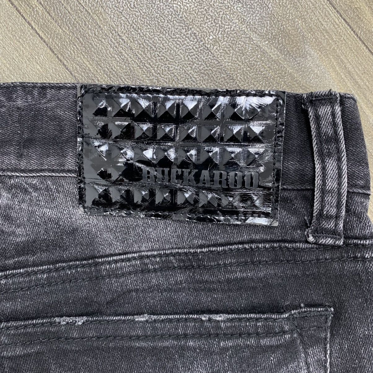 Japanese Brand Punk Style 2000’s Buckaro Distressed Clawmark Slim Jeans Size US 31 - 15 Thumbnail