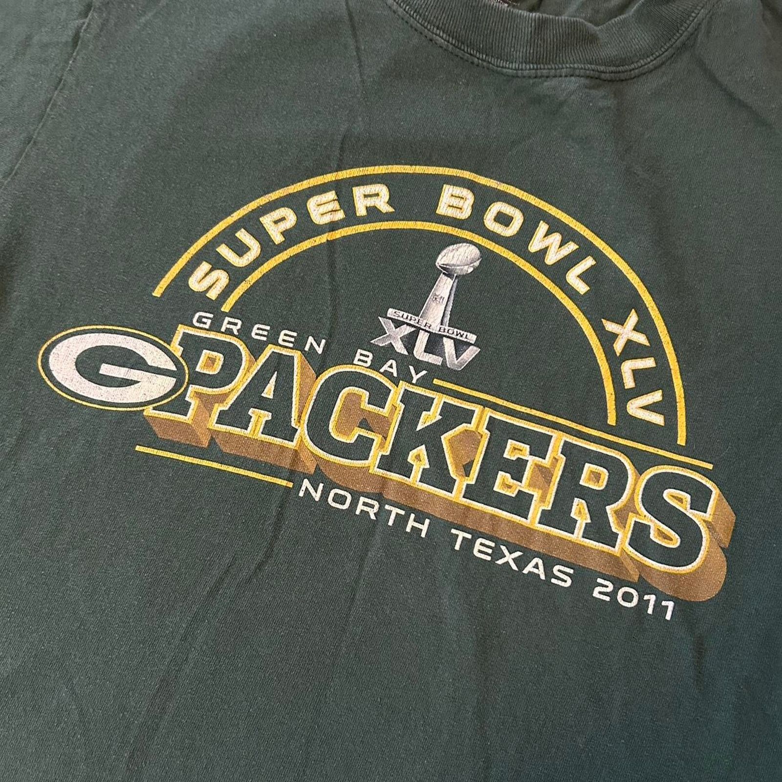 Reebok 2011 green bay super tee Size US L / EU 52-54 / 3 - 2 Thumbnail