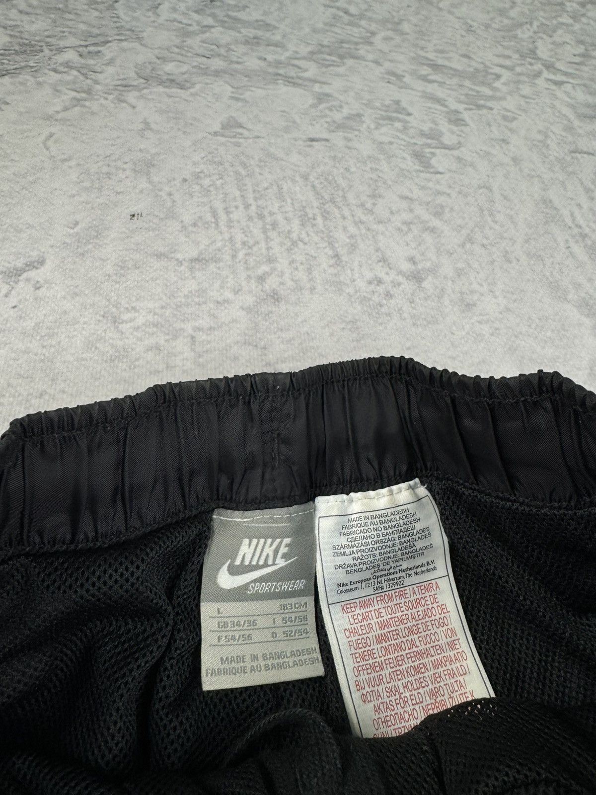 Nike × Vintage NIKE VINTAGE BASIC LOGO OVERSIZE BAGGY PANTS Size US 34 / EU 50 - 6 Thumbnail