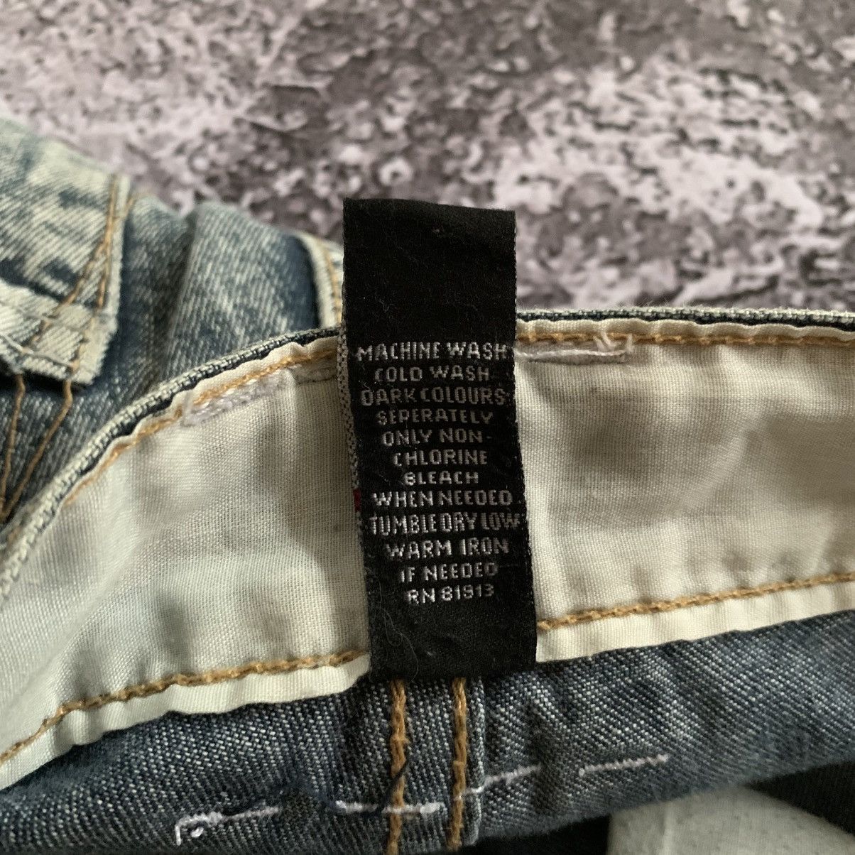 Makaveli Y2K - Makaveli Tupac Shakur Denim Baggy Pants Size US 34 / EU 50 - 9 Thumbnail