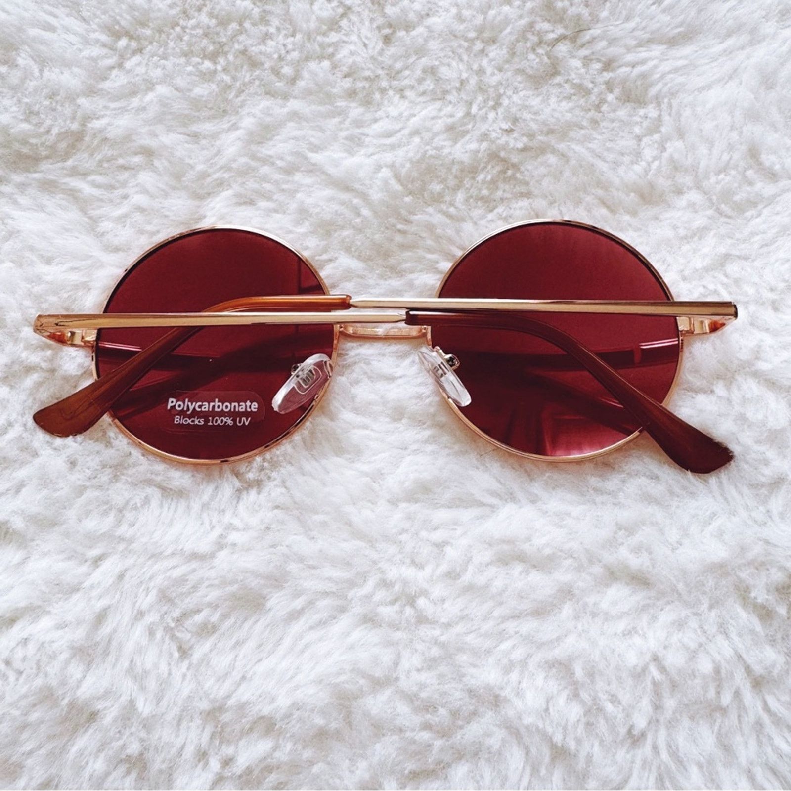 Other Harper Rose Gold Round Lens Sunglasses Size ONE SIZE - 9 Thumbnail
