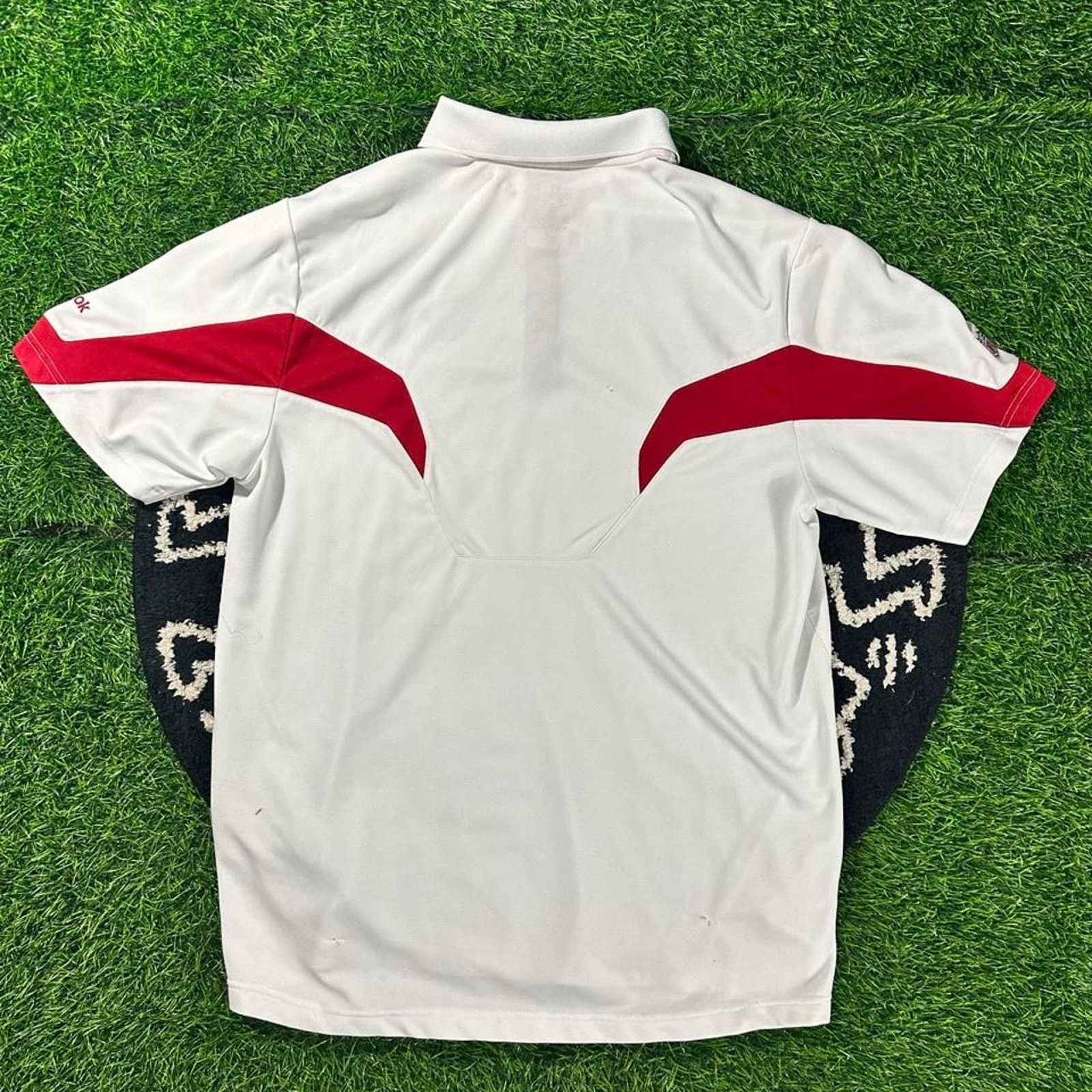 Reebok White and Red Reebok x NFL Houston Texans Polo Shirt - XL Size US XL / EU 56 / 4 - 5 Thumbnail