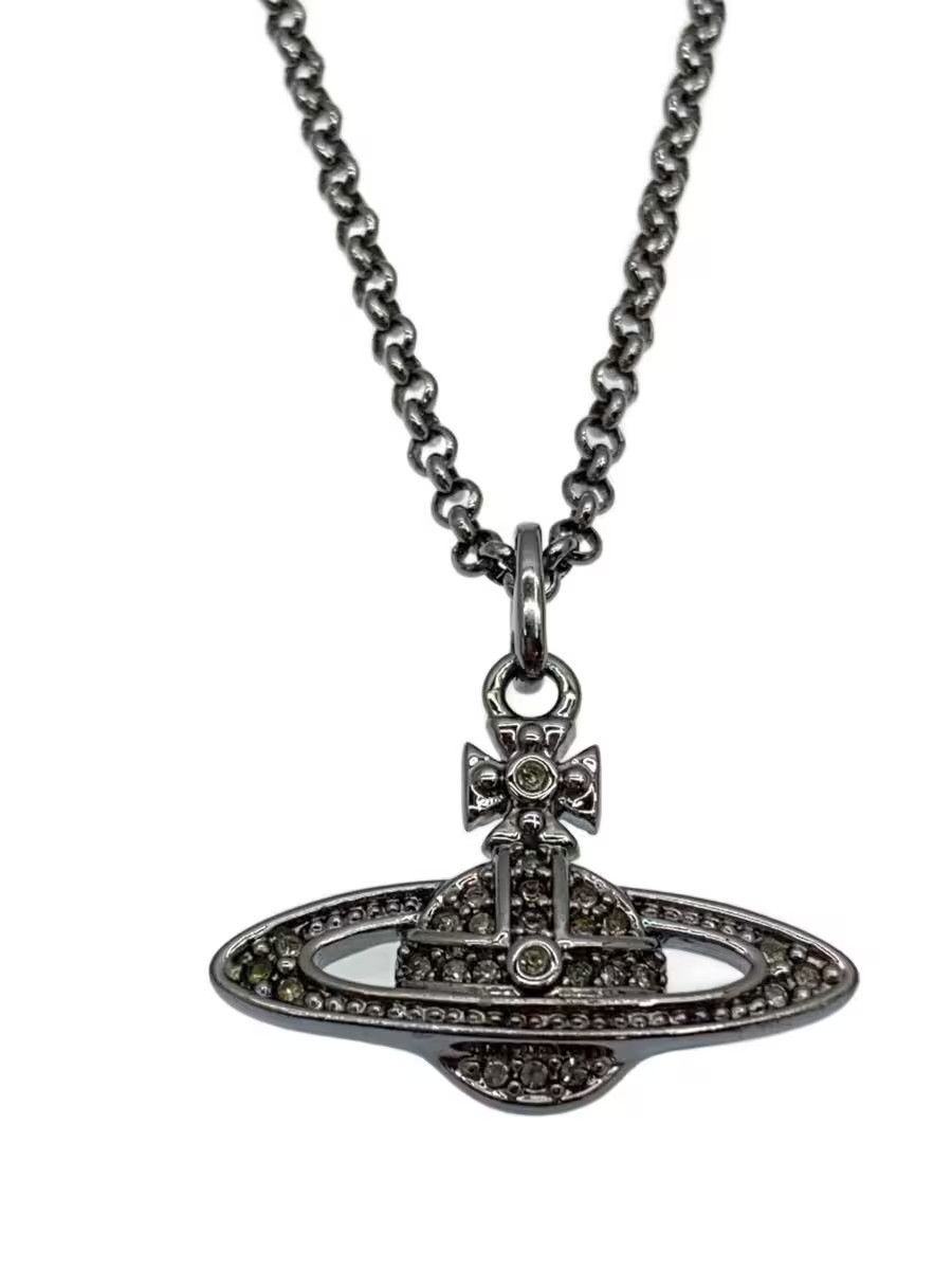 Vivienne Westwood Crystal Orb Necklace Size ONE SIZE - 1 Thumbnail