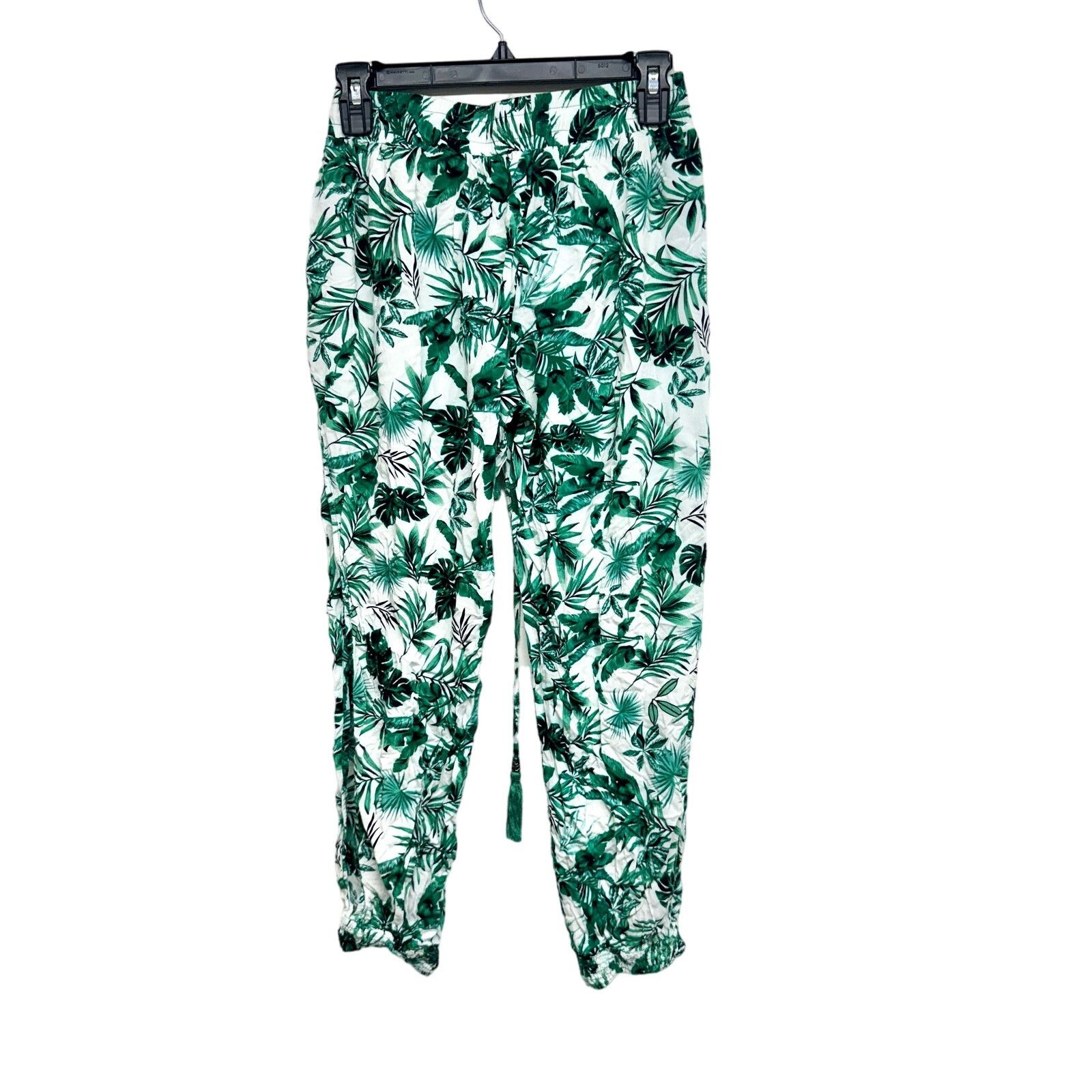Other Solitaire Slit Leg Floral Tropical Swim Joggers Size Small Size 27" / US 4 / IT 40 - 3 Thumbnail