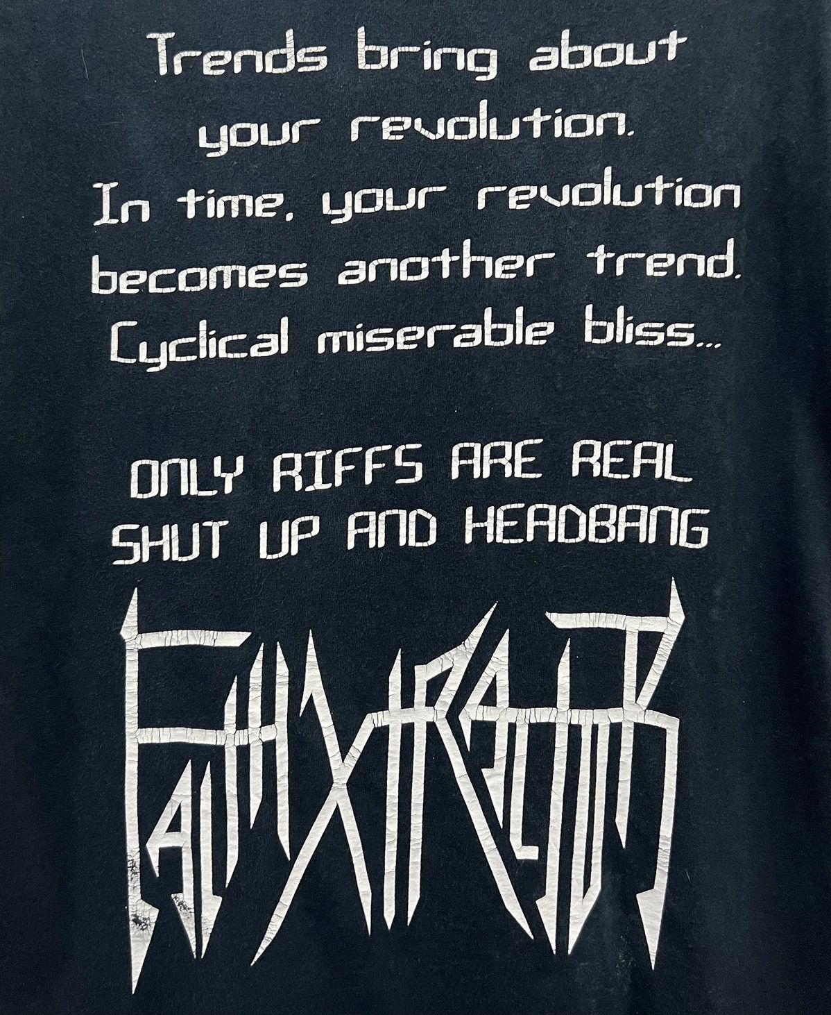 Band Tees × Vintage VINTAGE BAND FAITHXTRACTOR SHIRT Size US M / EU 48-50 / 2 - 4 Thumbnail