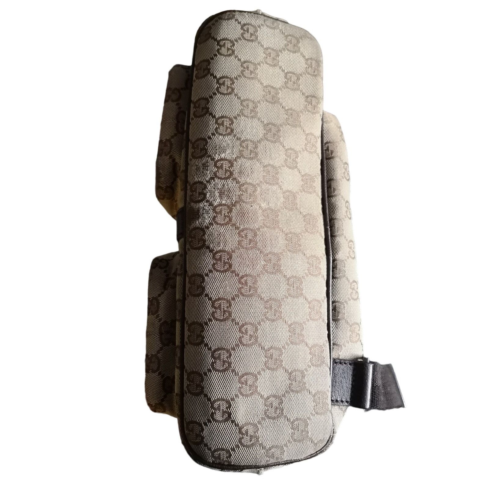 Gucci Authentic Gucci GG Jackie Canvas Backpack Excellent Shape Size ONE SIZE - 11 Thumbnail