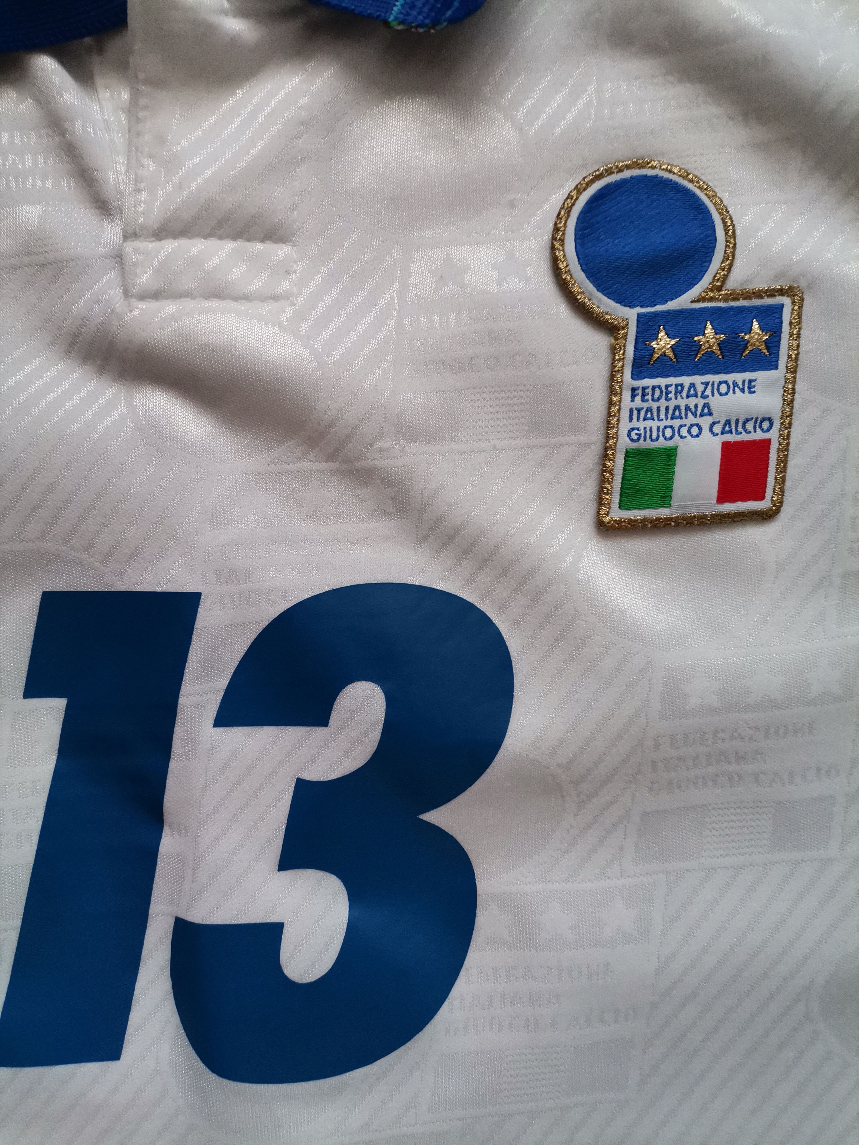 Diadora × Vintage Vintage Diadora D. Baggio 13 Jersey Size US S / EU 44-46 / 1 - 2 Thumbnail