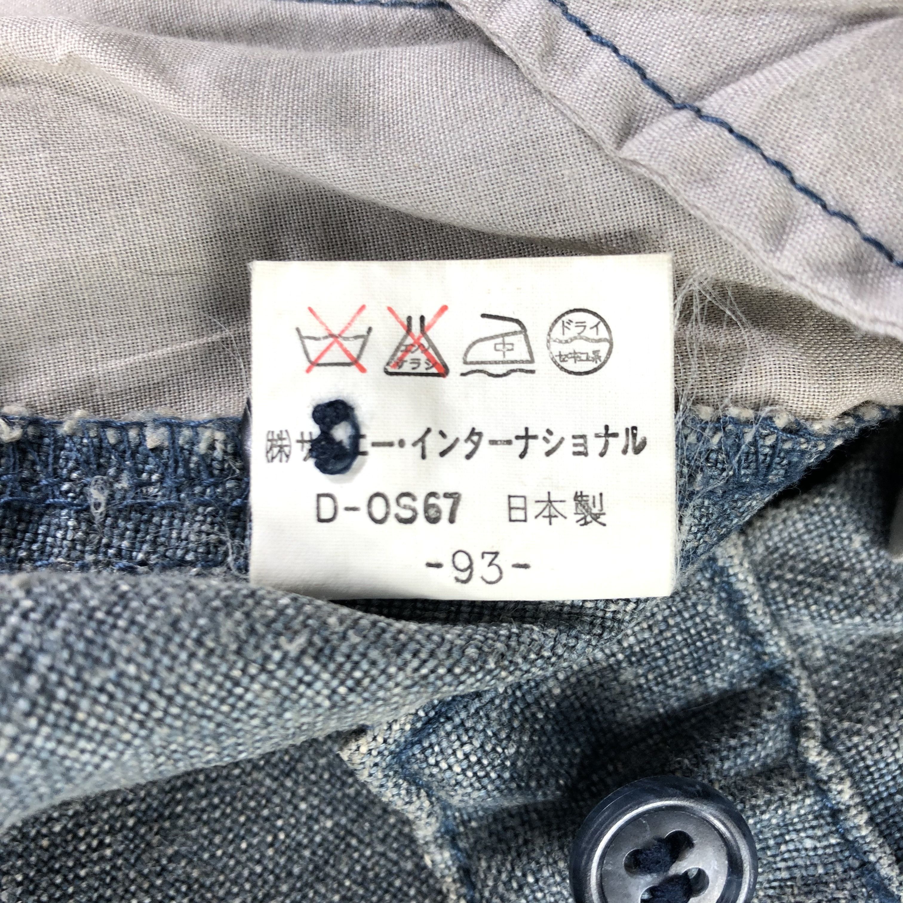 Japanese Brand Vintage Japanese Brand Vivayou Jeans Faded Blue Denim KJ1867 Size US 30 / EU 46 - 8 Thumbnail