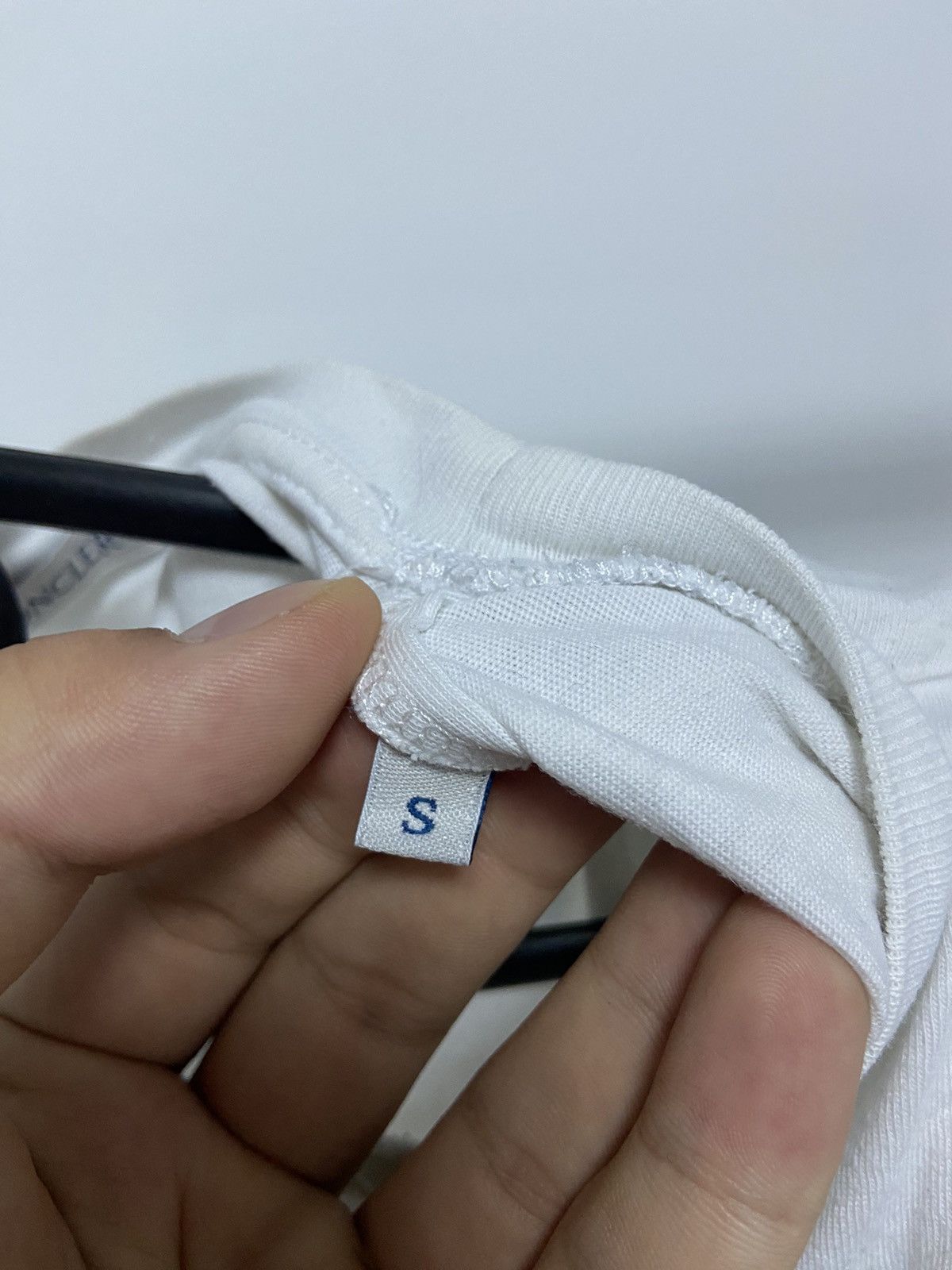 Moncler × Vintage Moncler Vintage T Shirt Triple Small Logo Luxury y2k Size US S / EU 44-46 / 1 - 8 Thumbnail