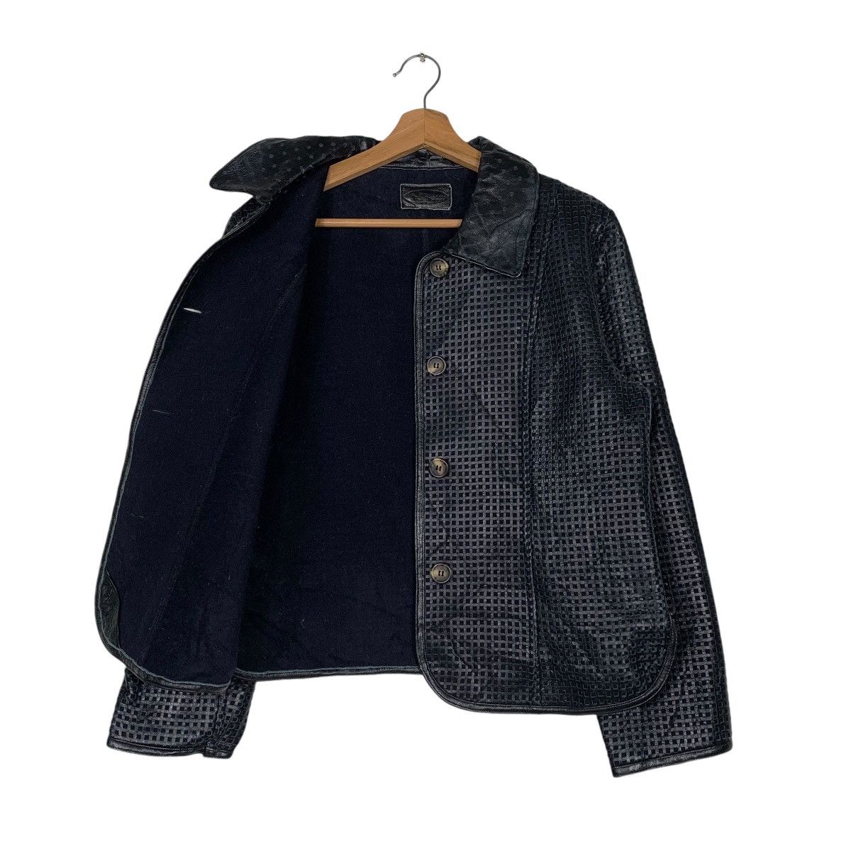 Japanese Brand Japanese Brand M. Stream Leather Jacket Size M / US 6-8 / IT 42-44 - 9 Thumbnail