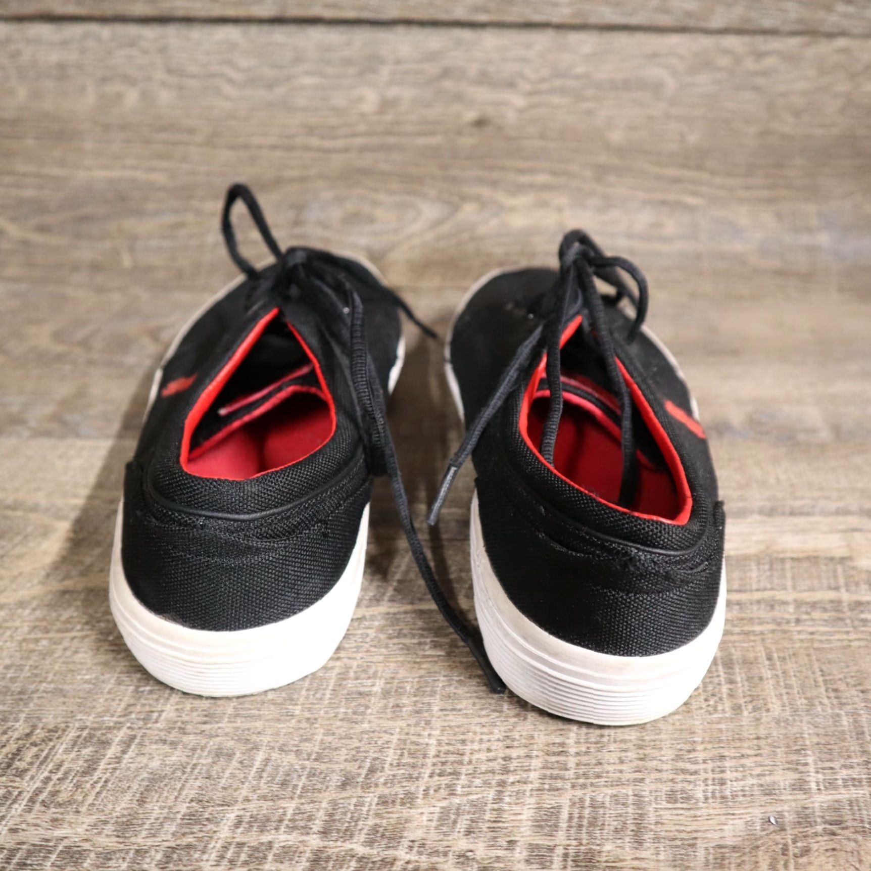 Polo Ralph Lauren Polo Ralph Lauren Faxon Sneakers Men 7.5 Black Canvas Casual Shoes Size US M / EU 48-50 / 2 - 5 Thumbnail