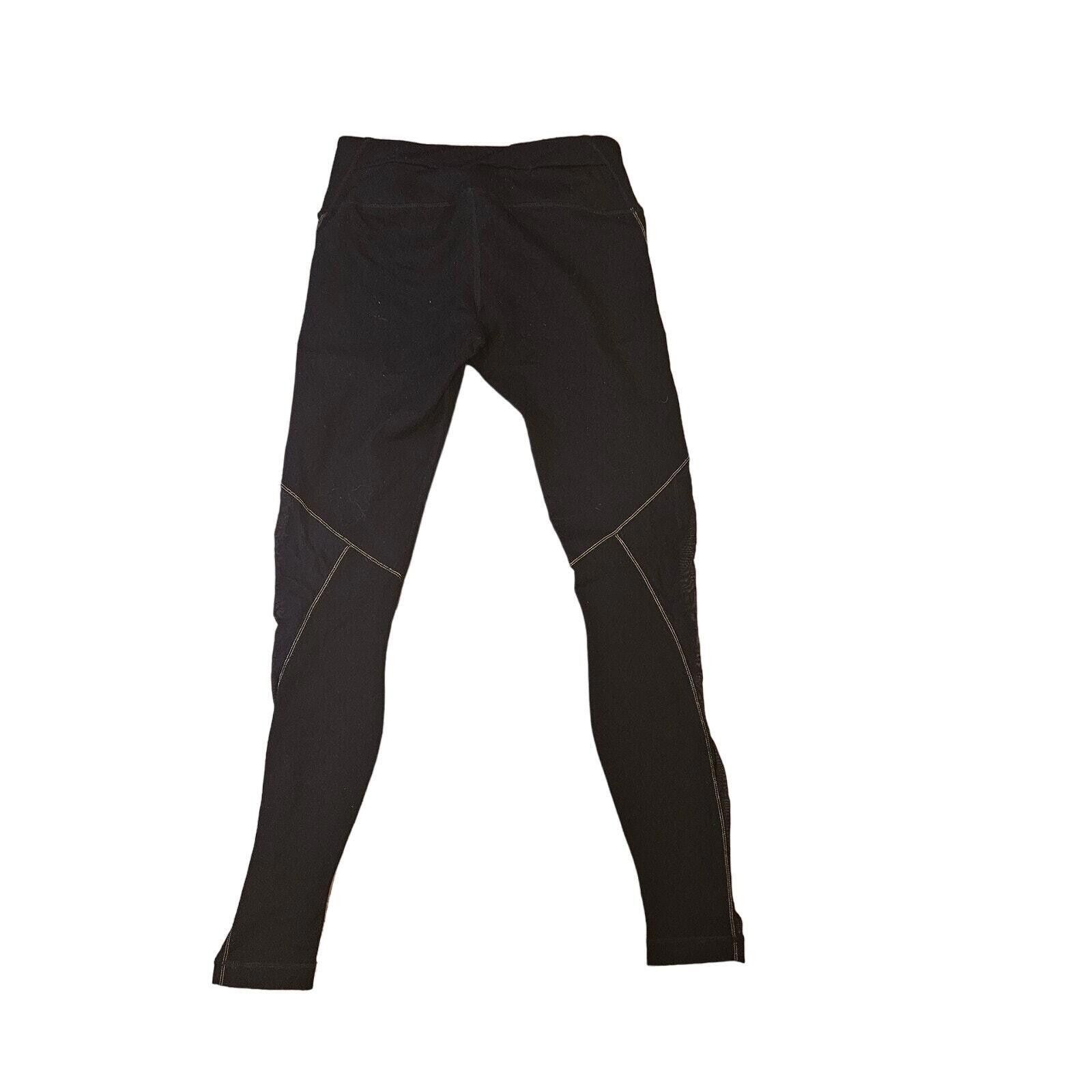 Designer Yogasmoga High-Waist Athletic Leggings Black Size Medium Size 32" / US 10 / IT 46 - 1 Thumbnail