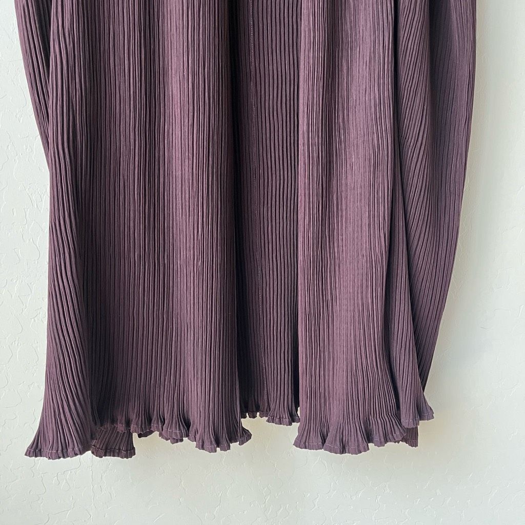 Issey Miyake Issey Miyake Cardigan Sweater Pleated Longline Open Front Ro Size S / US 4 / IT 40 - 4 Thumbnail